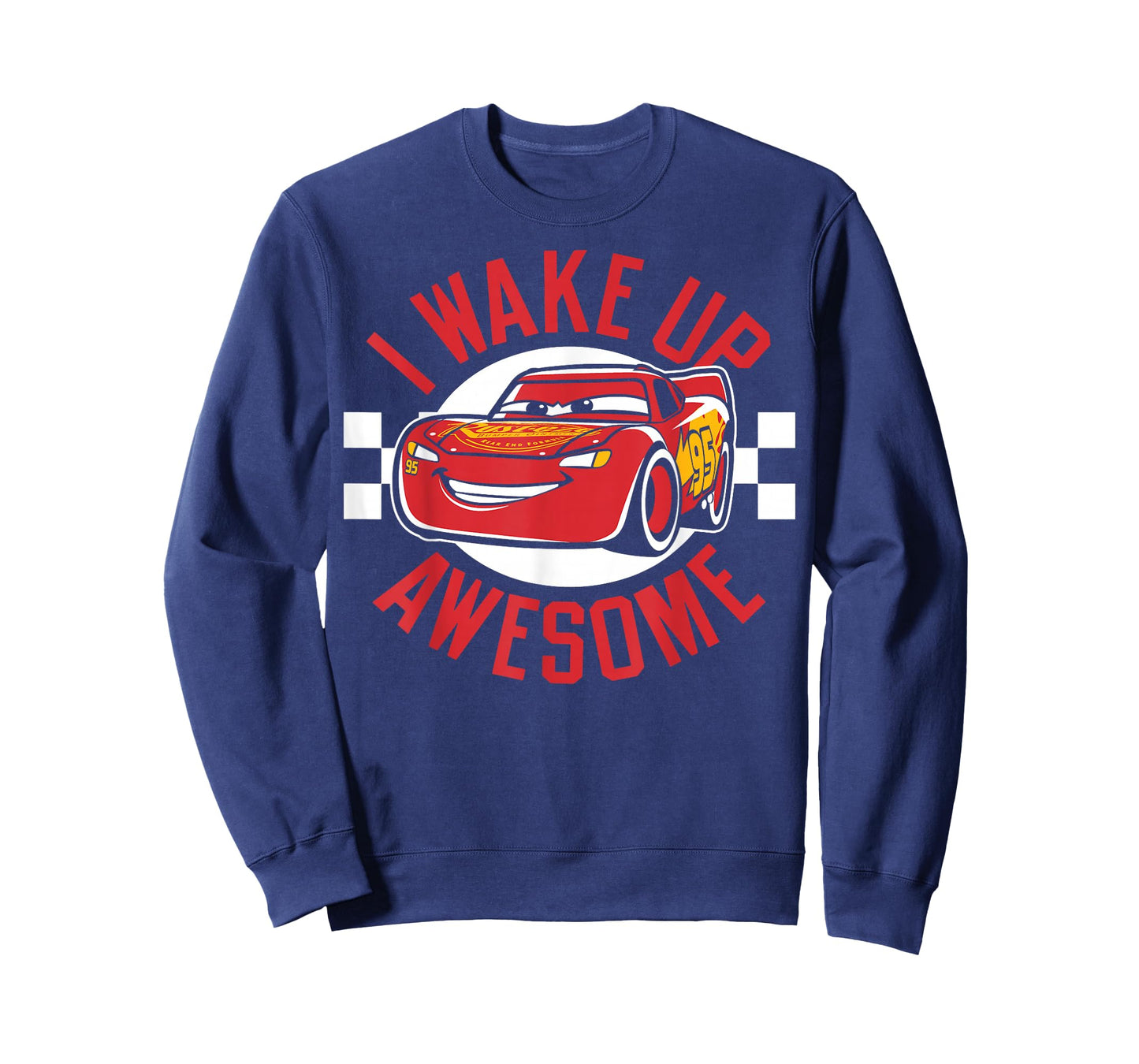 Disney Pixar Cars 3 Lightning McQueen I Wake Up Awesome T-Shirt