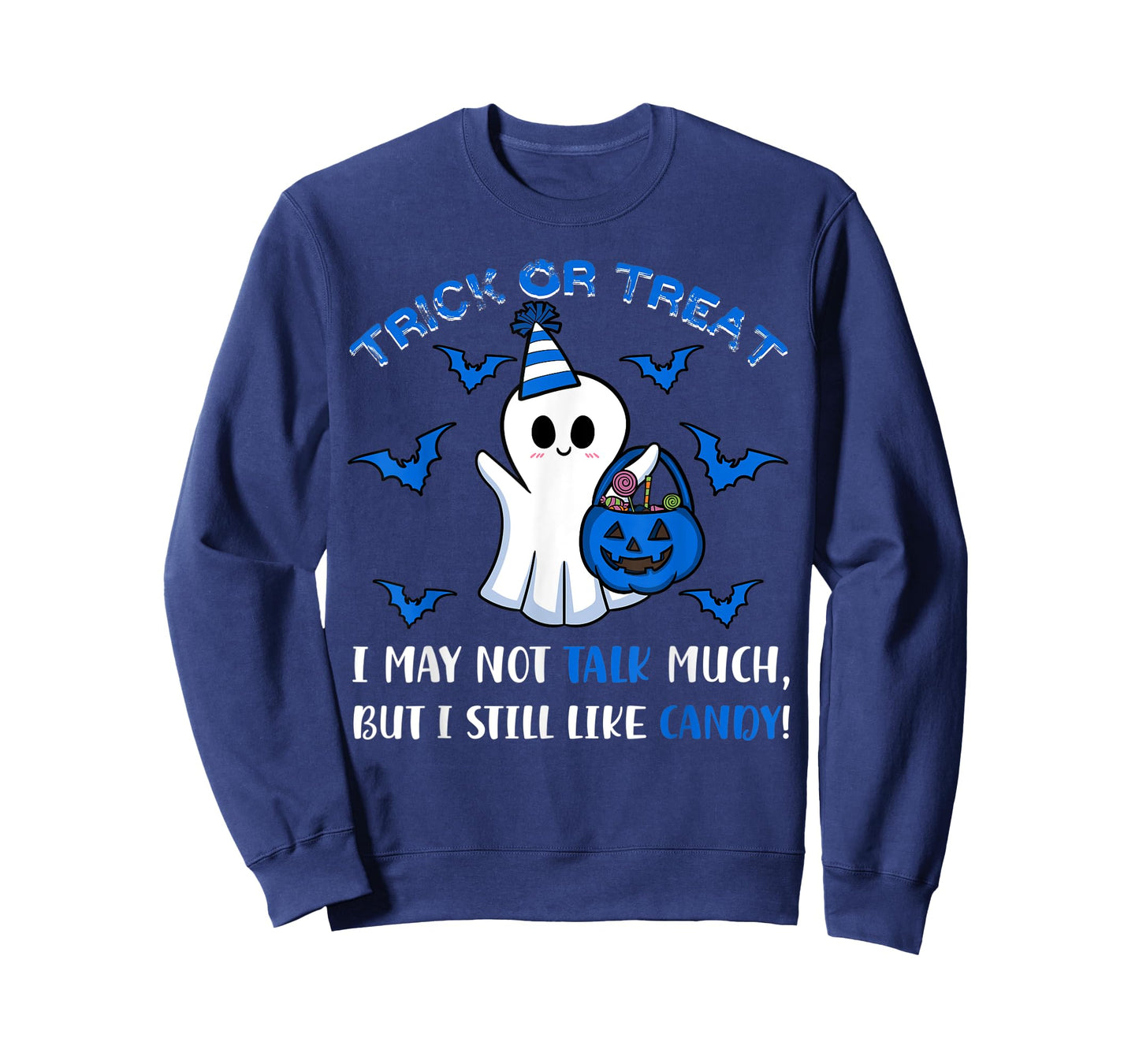 Autism ASD Awareness Halloween Trick Or Treat Candy T-Shirt