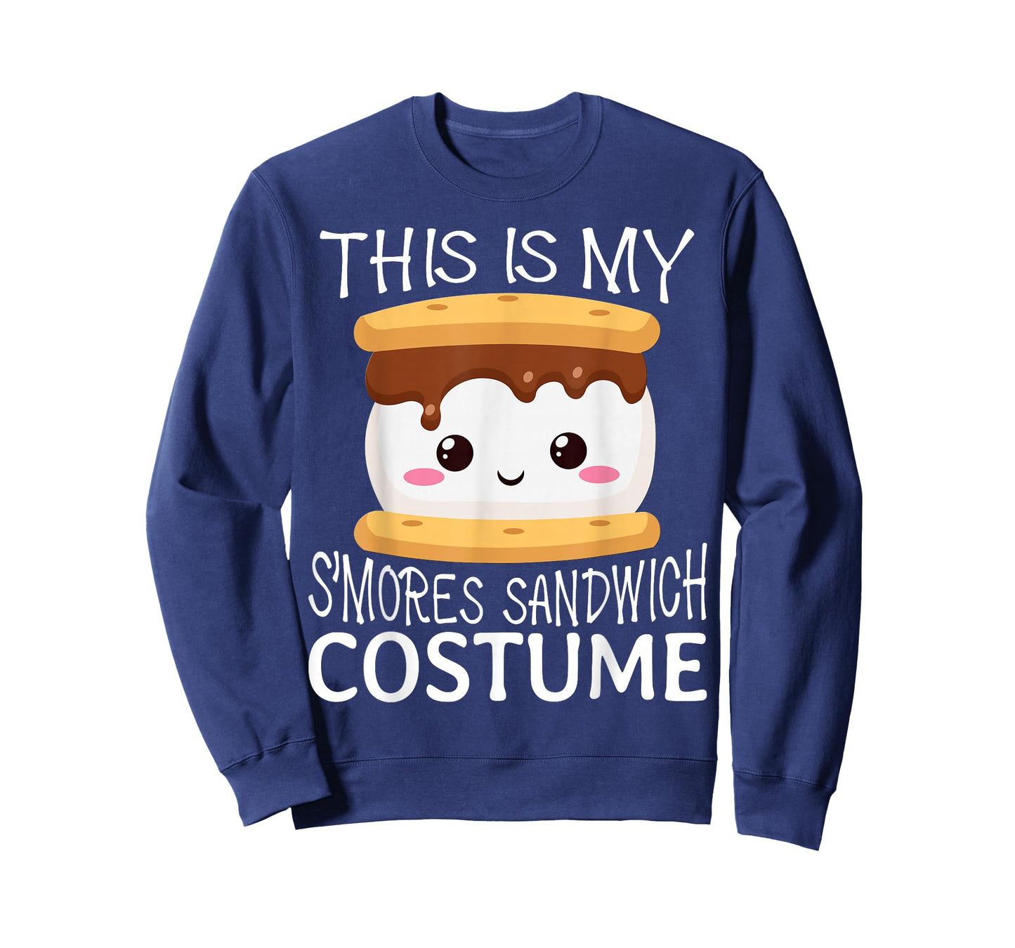 Smores Sandwich Big Camping Kawaii Halloween Group Costume T-Shirt