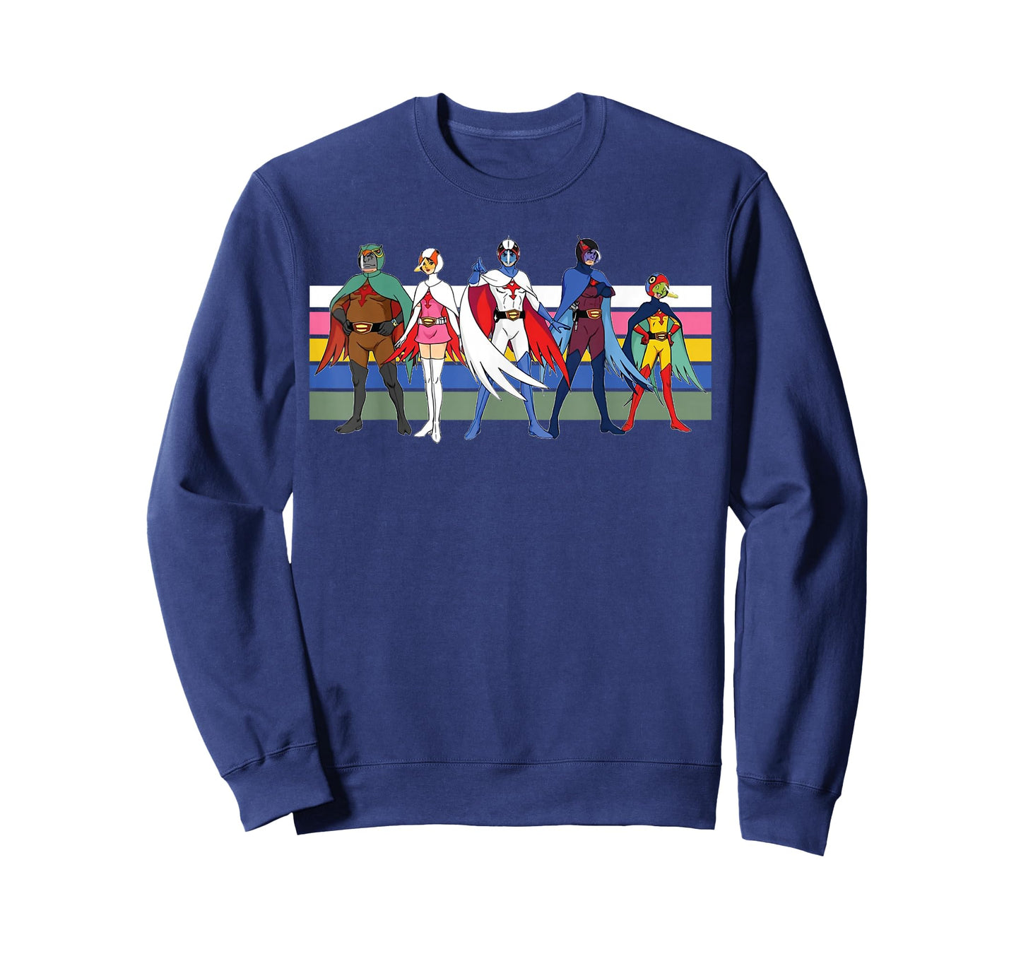 Battle of The Planets Retro Anime Graphic T-Shirt