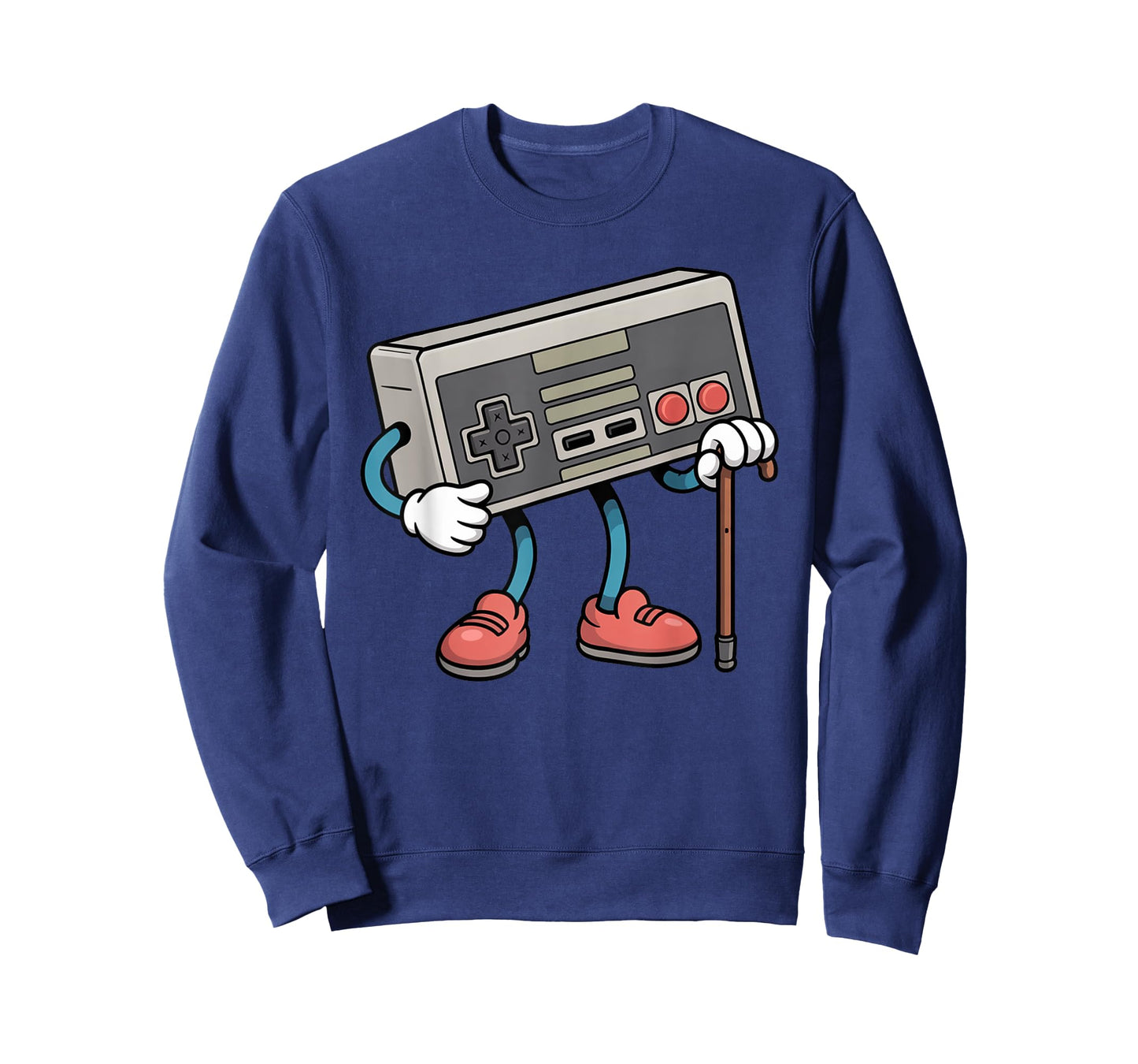 Funny Old Gamer Gaming Retro 80s 90s Video Game Controller T-Shirt