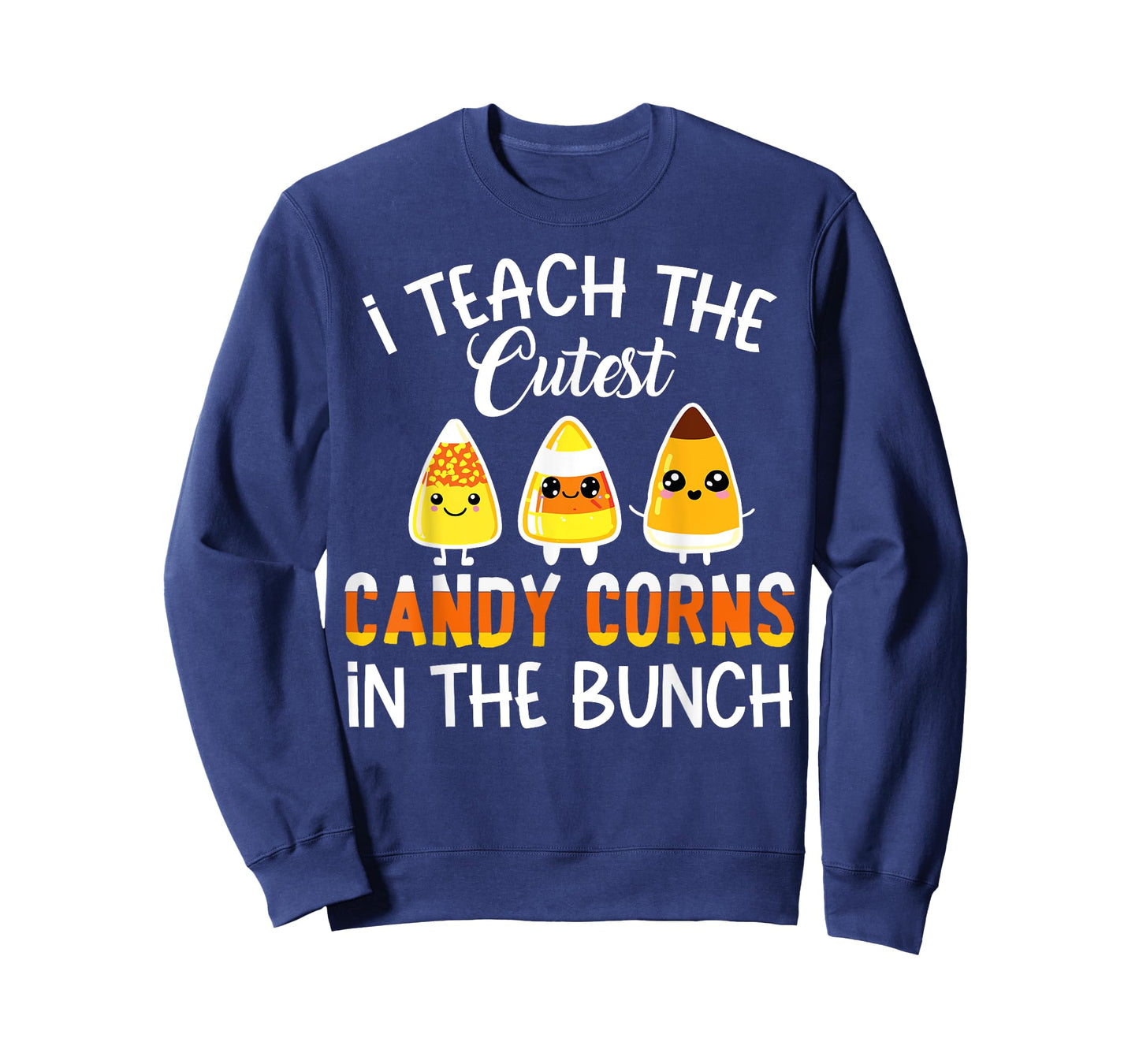 Funny Teacher I Teach The Cutest Candy Corn In The Bunch Kid T-Shirt