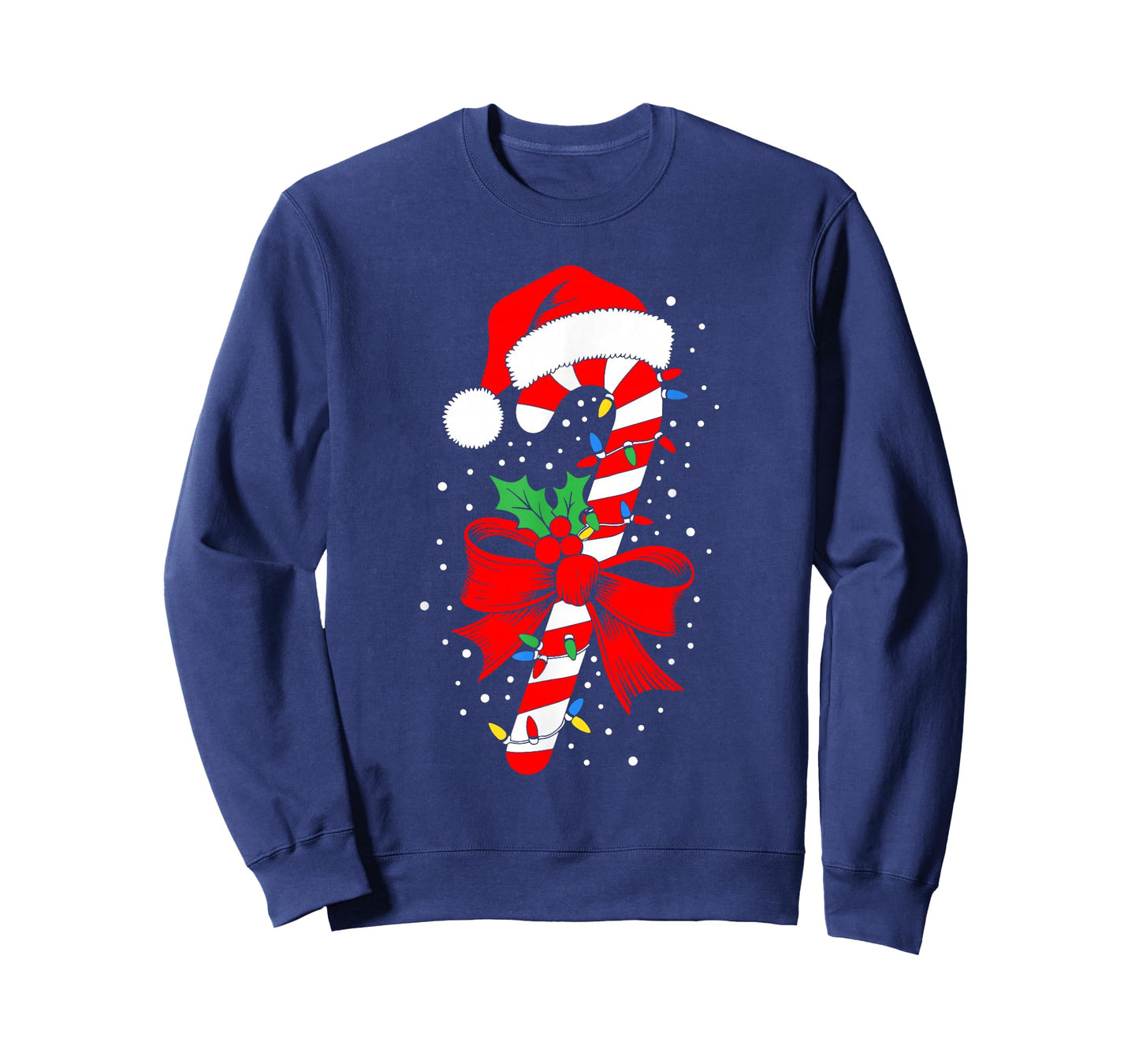 Christmas Candy Cane Shirt Boy Girl Kids Men Women Pajamas T-Shirt
