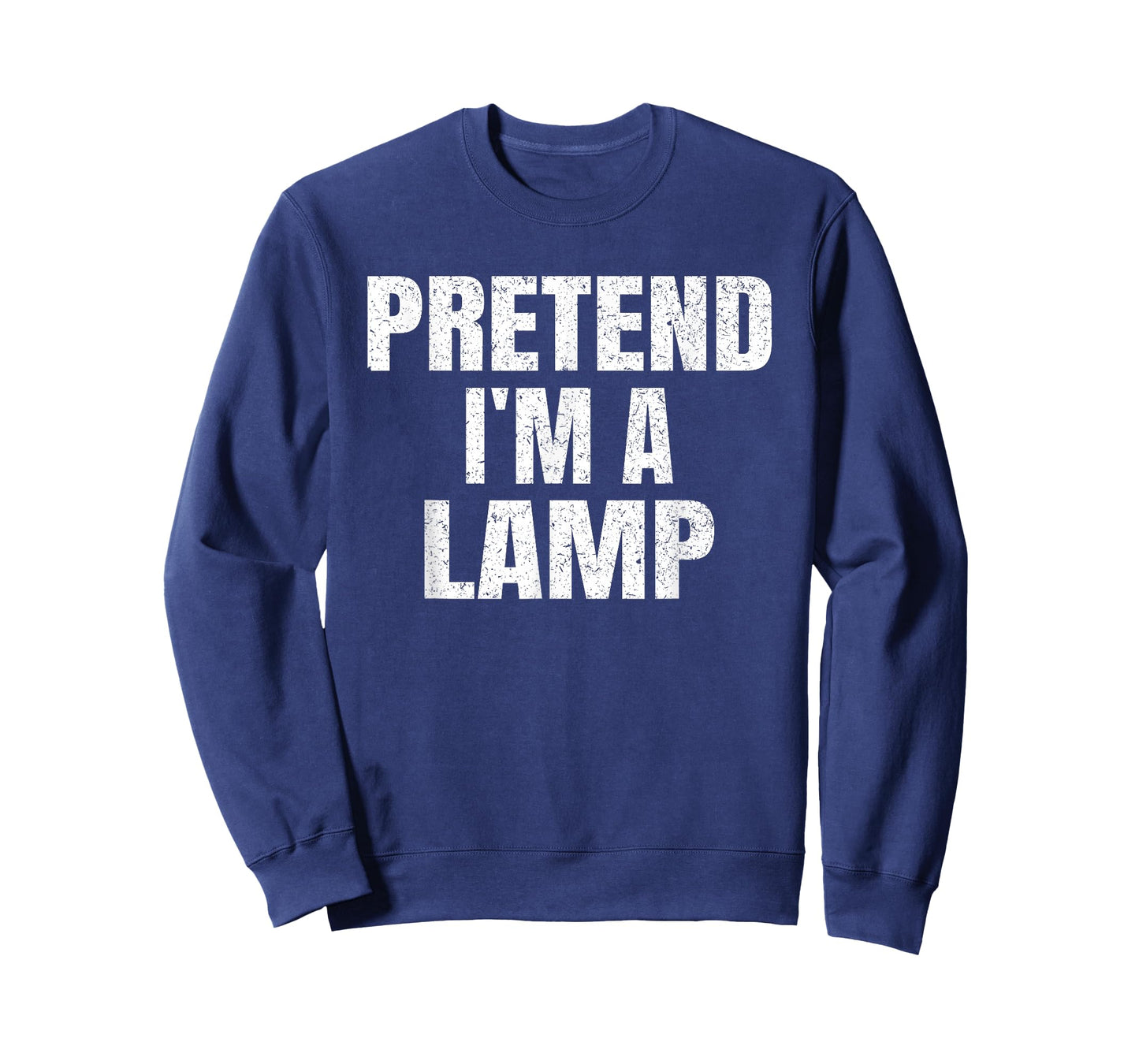 Pretend I'm A Lamp Family Group Lazy Easy Halloween Costume T-Shirt