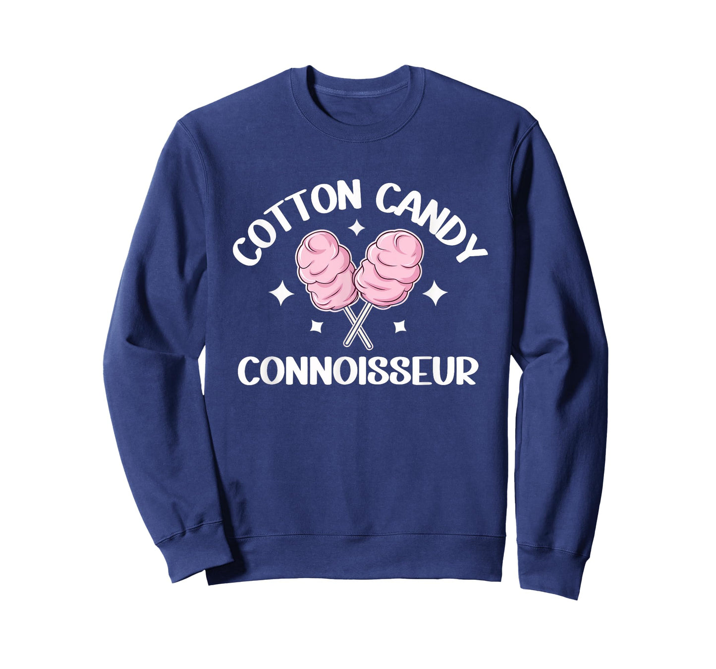 Cotton Candy Connoisseur Fun Sweet Treat Foodie Lover T-Shirt