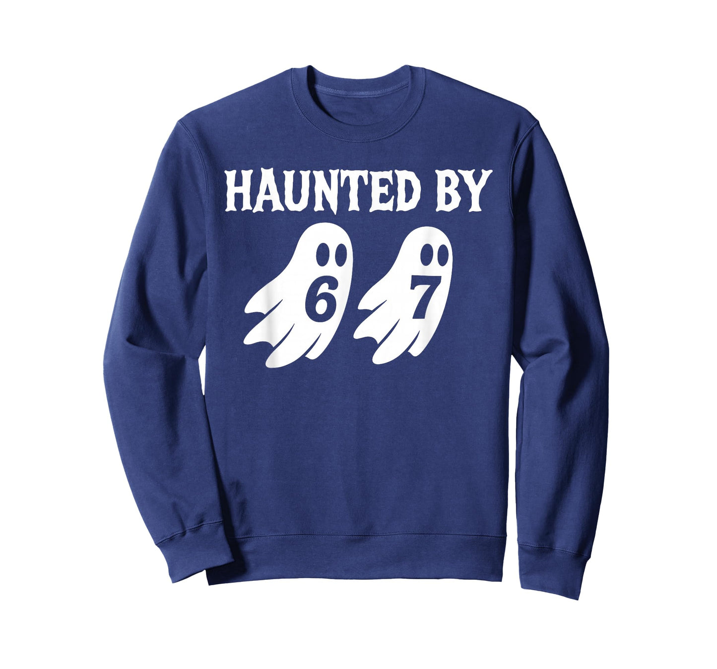 Halloween Haunted by 6-7 Meme Men Women Kids Six Seven 67 T-Shirt