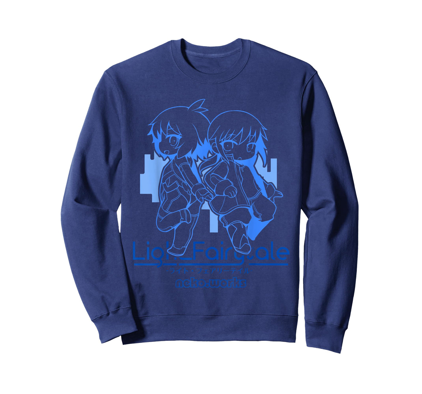 Light Fairytale - Chibi Haru & Kuroko (Front Only) T-Shirt