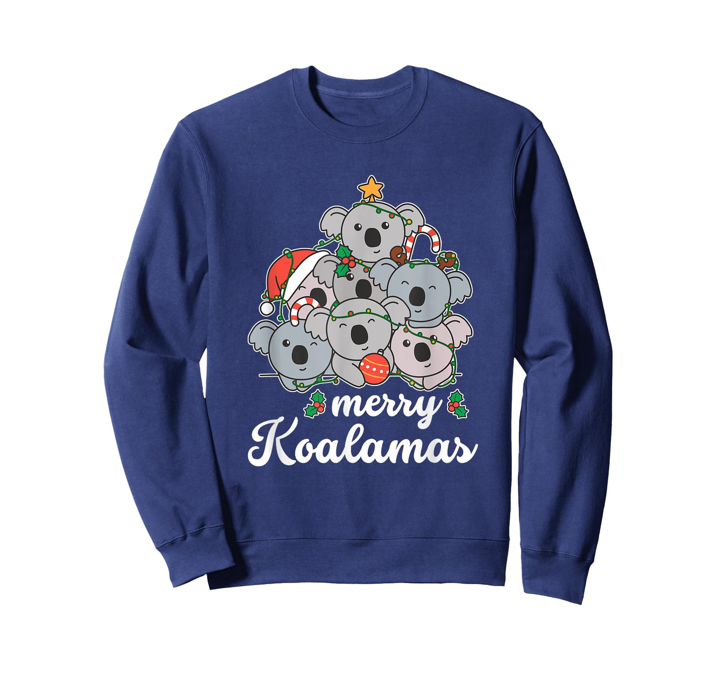 Merry Koalamas Pun Koala Christmas T-Shirt
