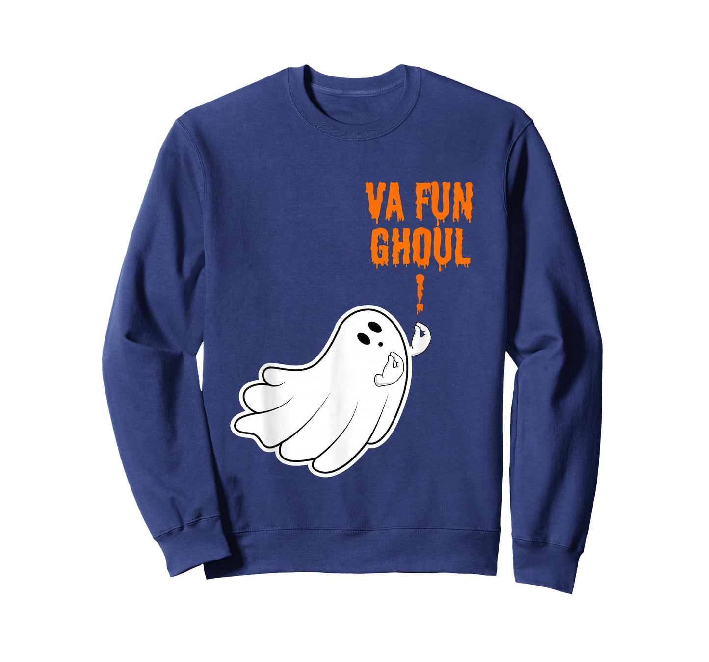 Va Fan Ghoul Funny Halloween Tee Italian Halloween Ghost Tee T-Shirt