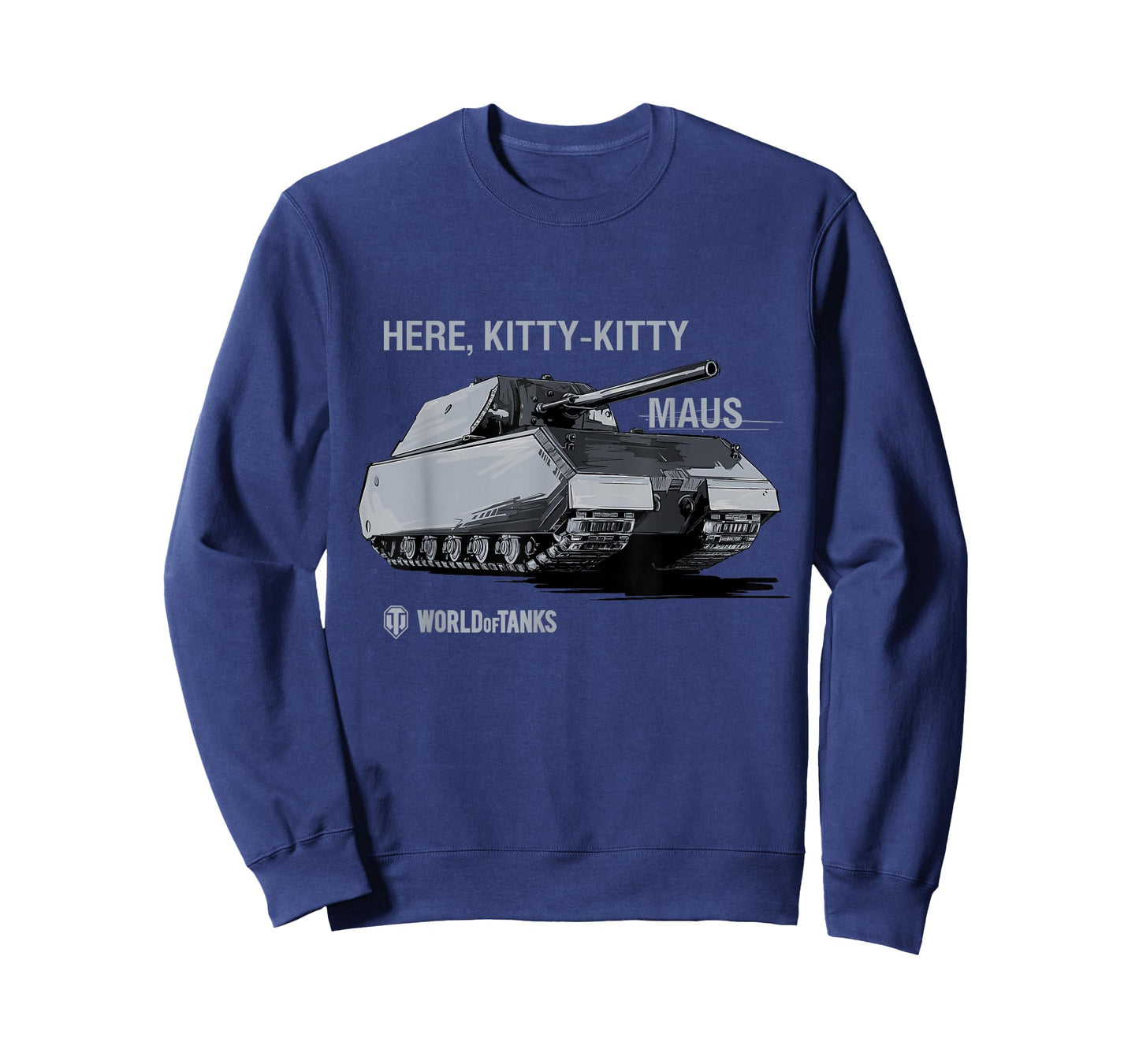 World of Tanks Maus Tank Here, Kitty-Kitty T-Shirt