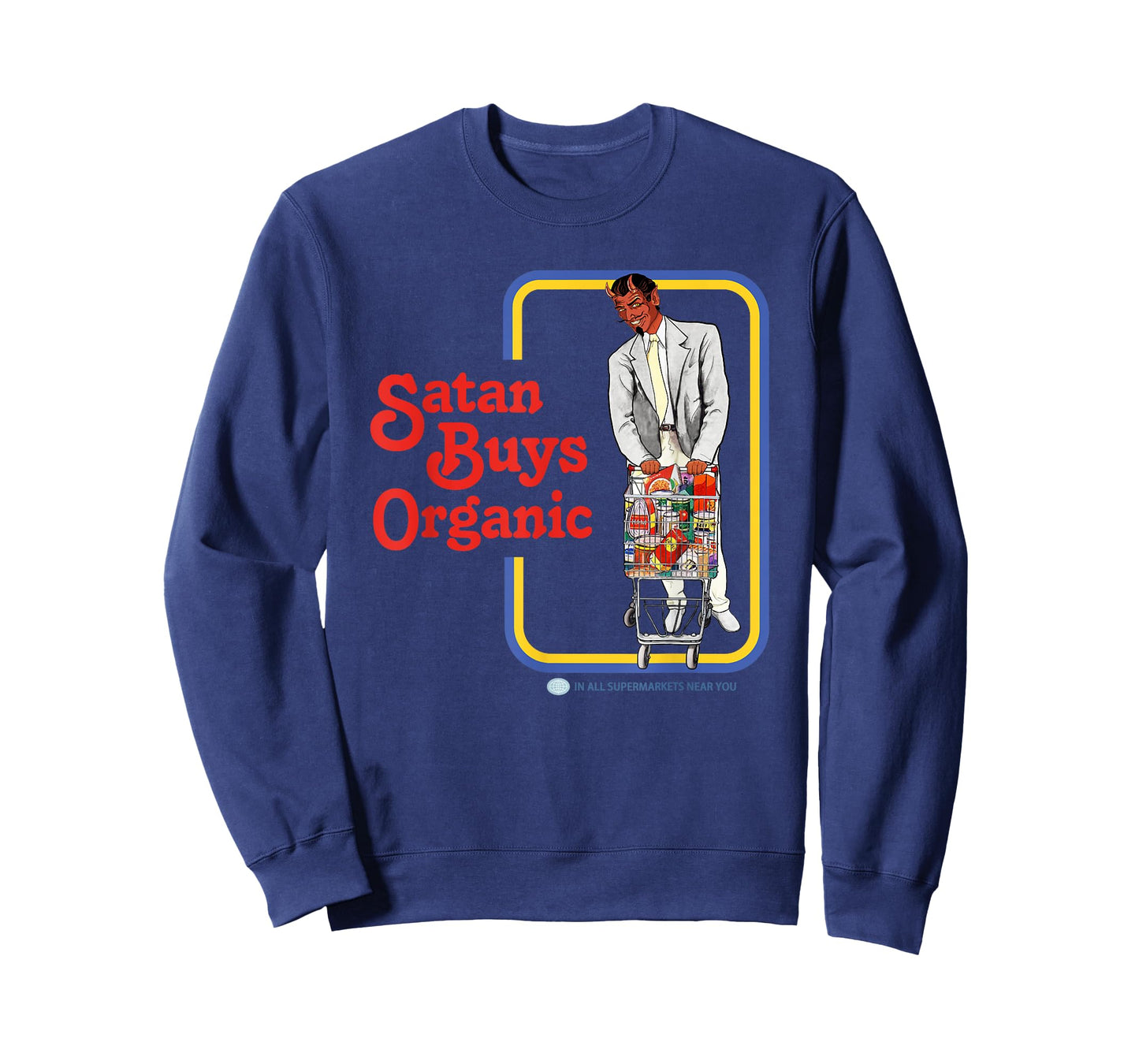 Satan Buys Organic T-Shirt