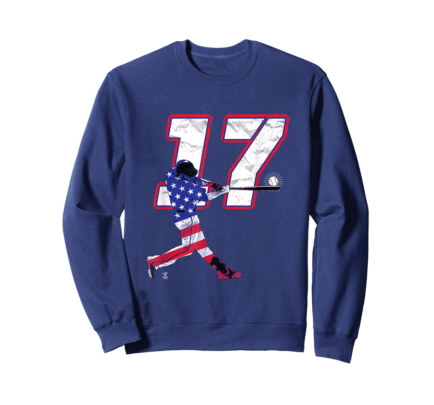Rhys Hoskins Flag Silhouette Gameday T-Shirt