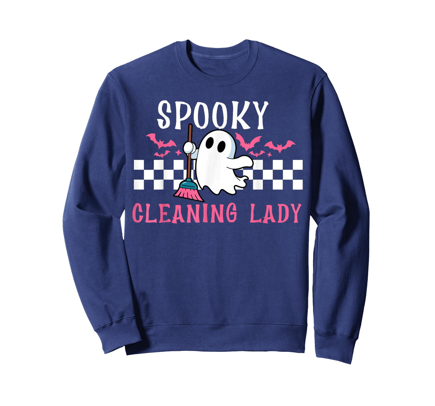 Spooky Cleaning Lady Halloween Housekeeping Cleaner T-Shirt