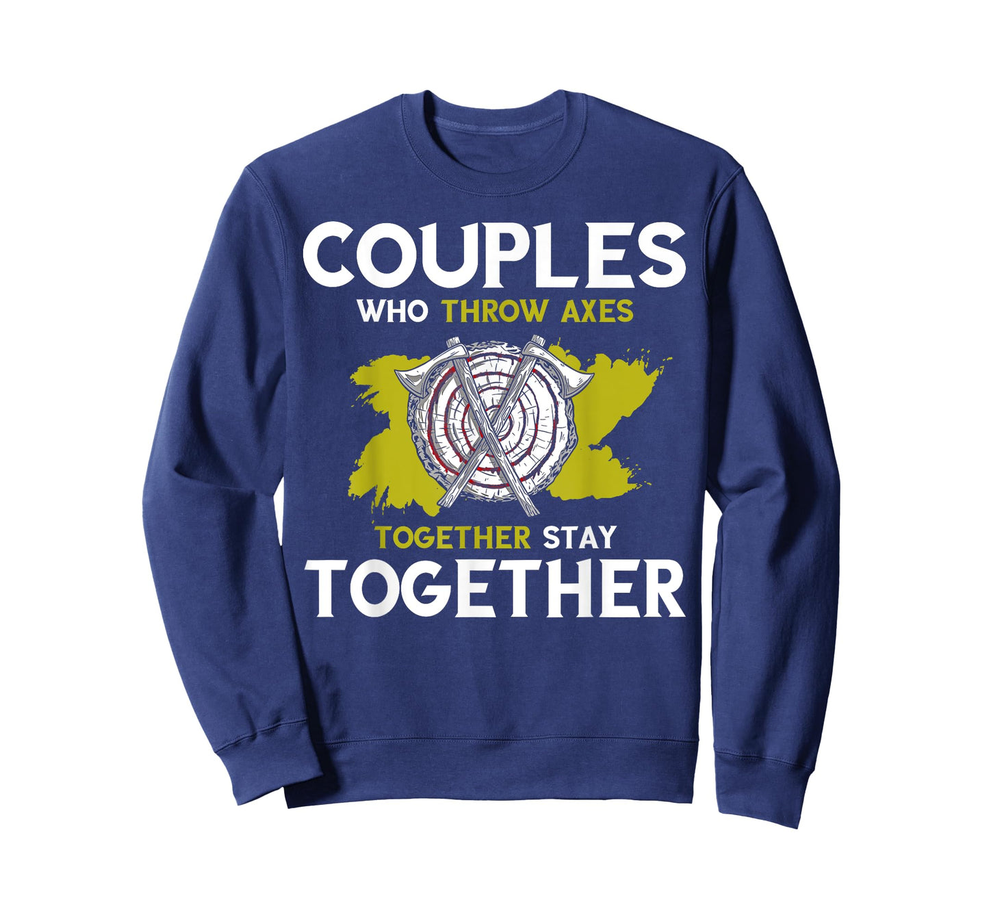 Axe Throwing Couple Together Axe Thrower Hatchet Throw T-Shirt