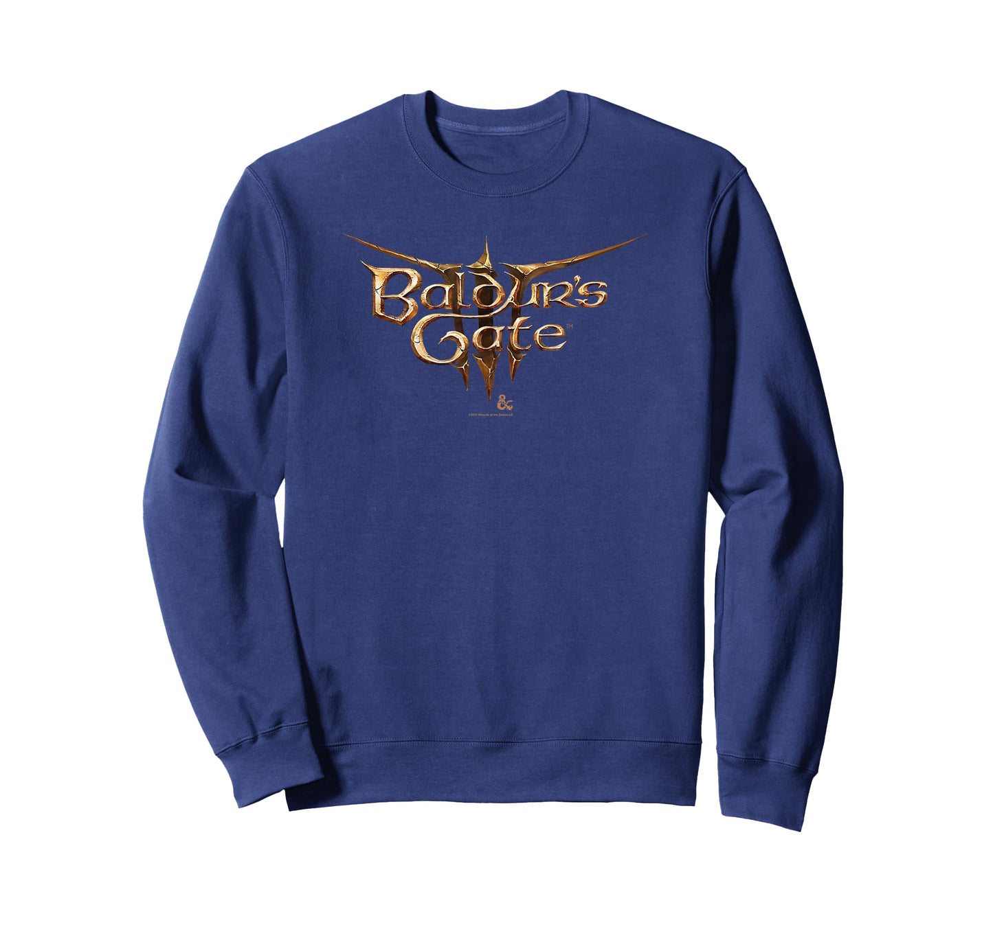 Dungeons & Dragons Baldur's Gate III Big Chest Text Logo T-Shirt