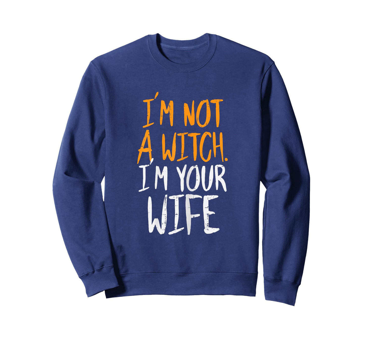 Not A Witch Your Wife Halloween Matching Couple Her Women T-Shirt
