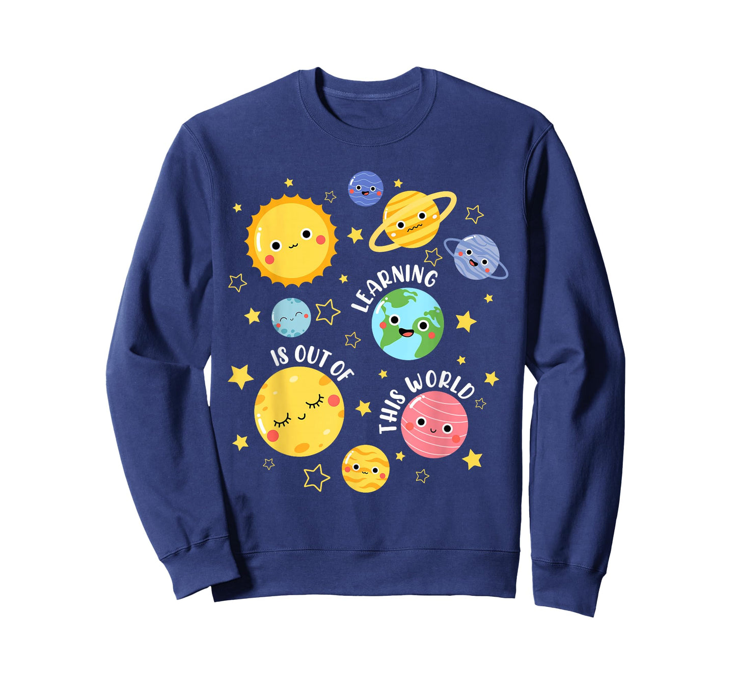 Learning Is Out Of This World Space Planet Teachers Students T-Shirt