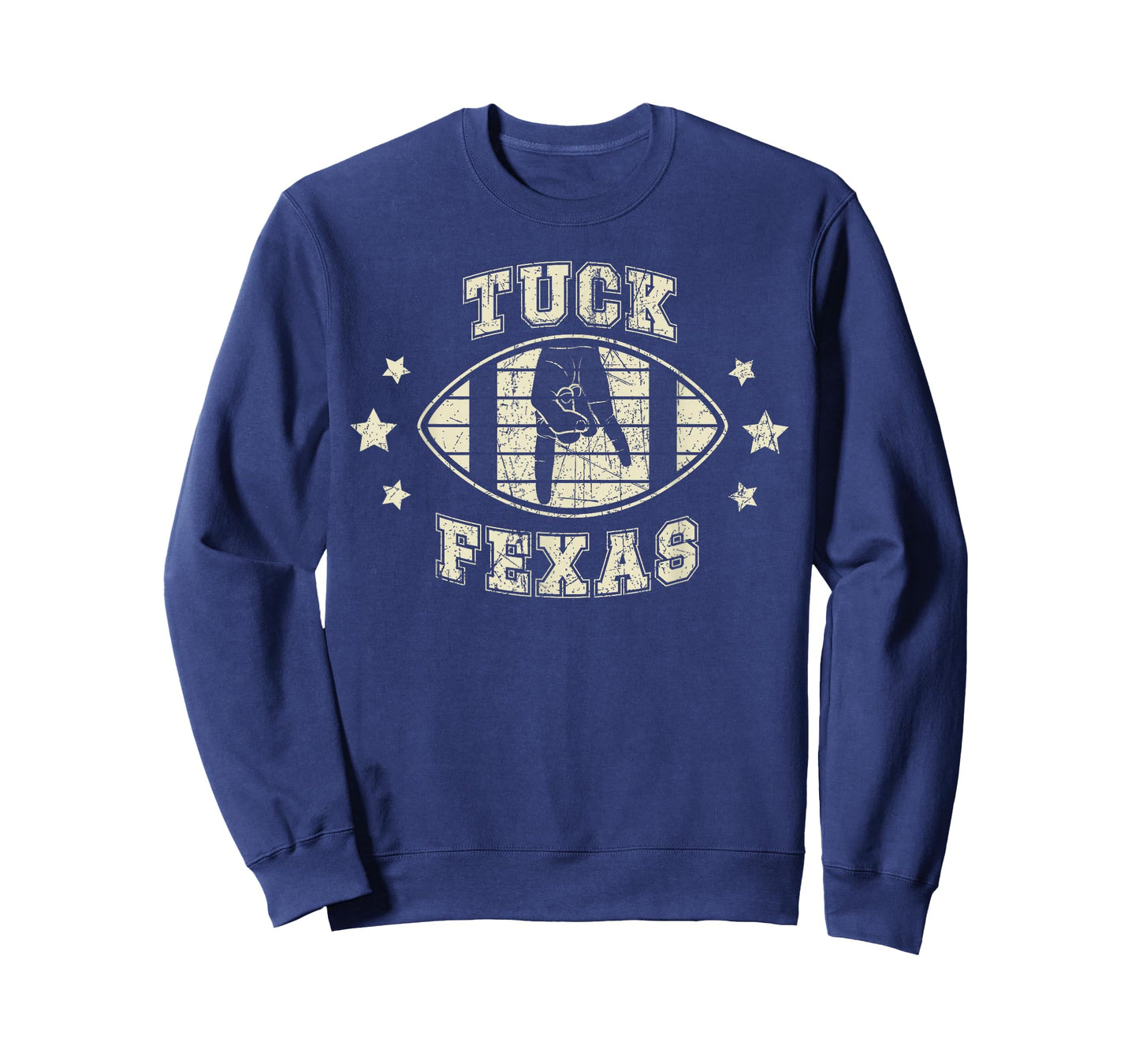 Tuck Fexas Horns Down Funny Beat Texas T-Shirt
