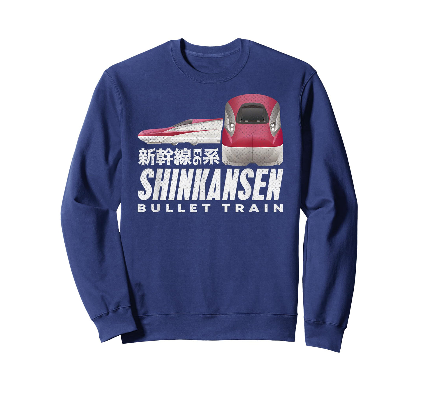 Bullet Train Shinkansen Japanese Kanji Japan Rail Train Fan T-Shirt
