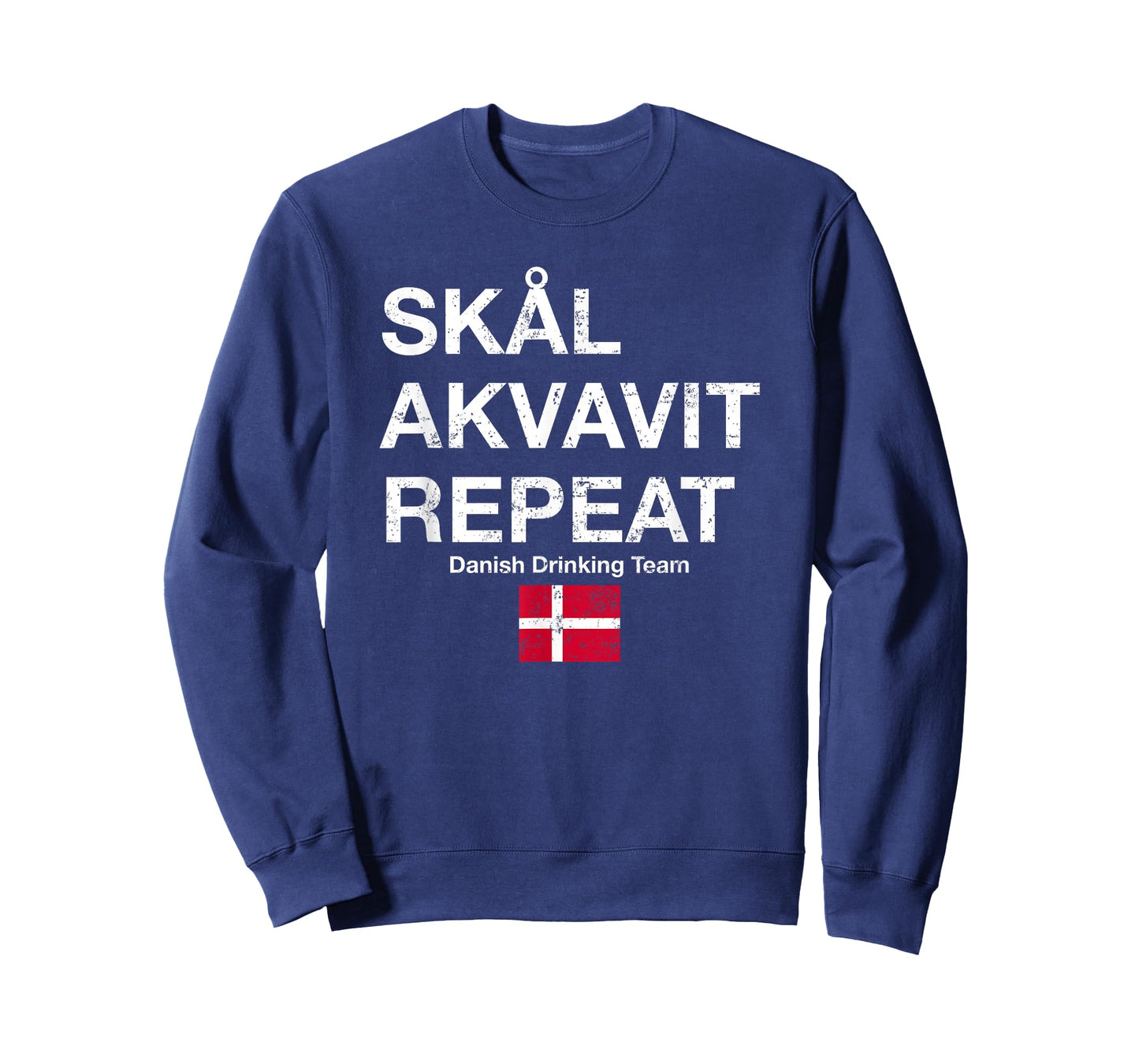 Skal, Akvavit, Repeat Danish Dansk T-Shirt Denmark Danmark T-Shirt