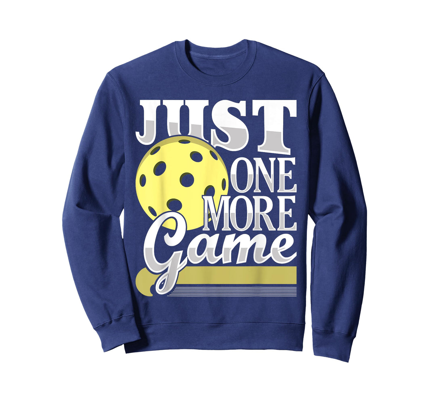 Just One More Game - Funny Pickleball Player Paddleball T-Shirt