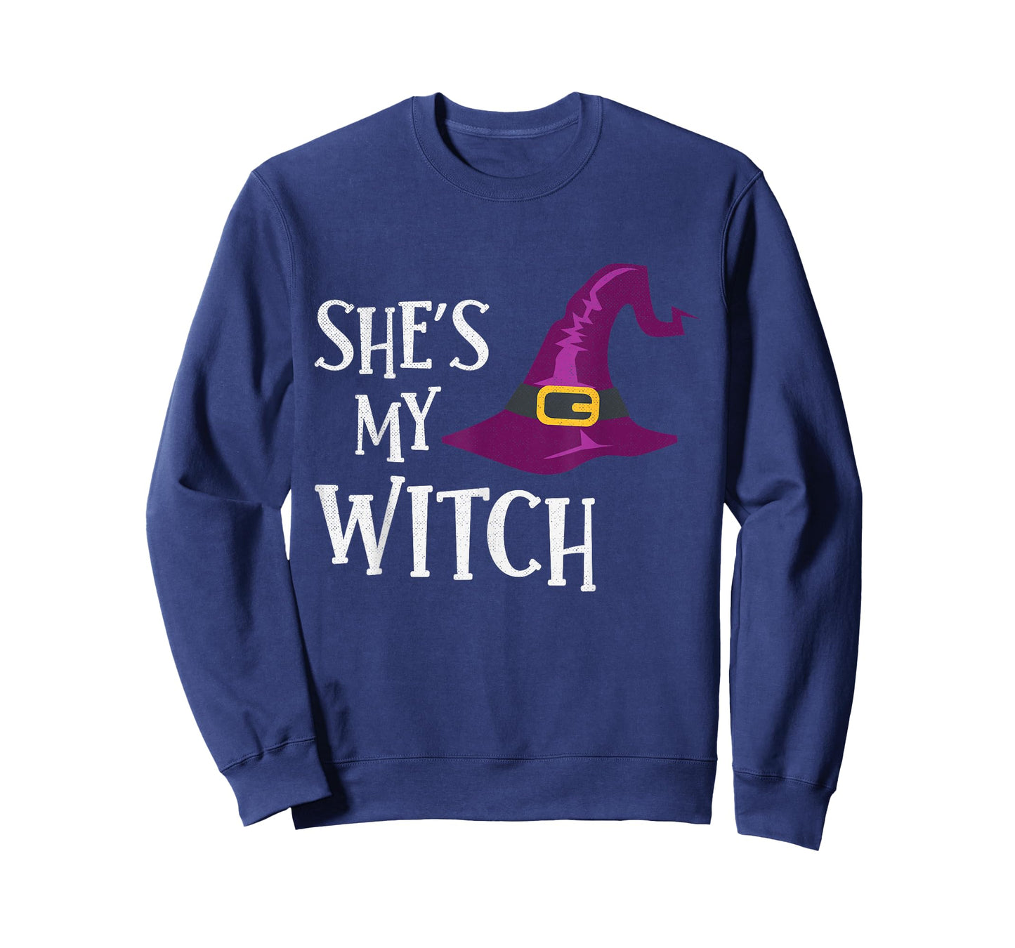 She's My Witch Funny Halloween Costume T-Shirt