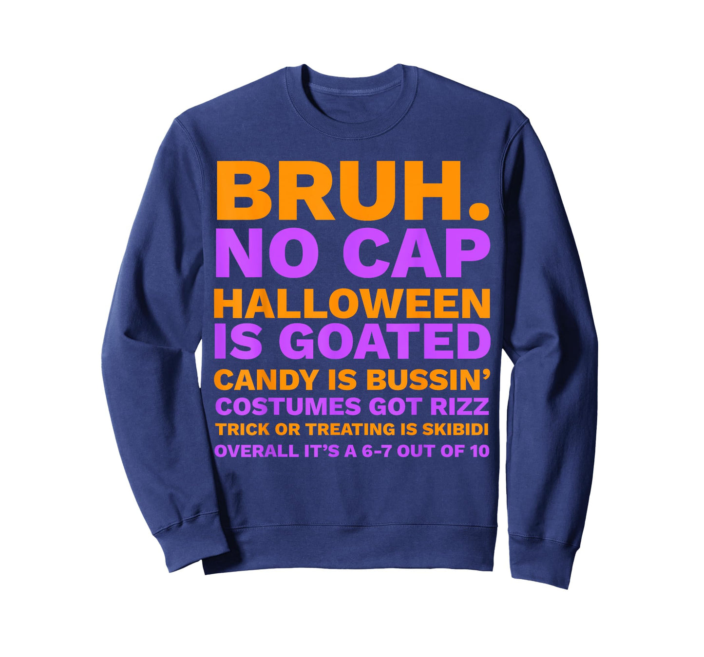 Funny Middle School Generation Alpha Gen A Slang Halloween T-Shirt