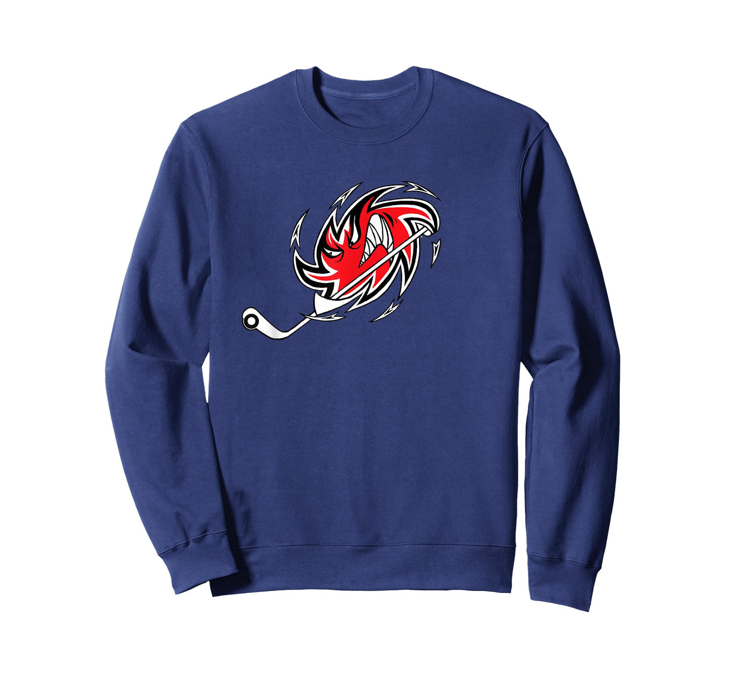 Monster Hurricane Storm Hockey Logo T-Shirt