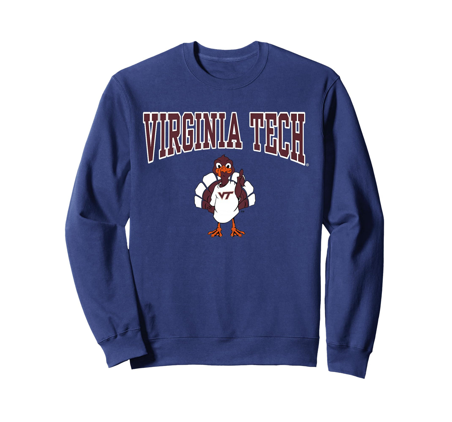 Kids Virginia Tech Hokies Kid's Mascot Gray Officially Licensed T-Shirt