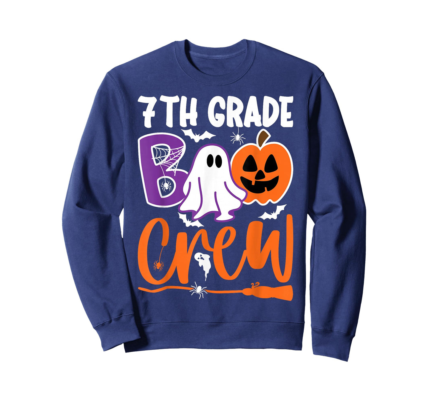 7th Grade Boo Crew Teacher Student Halloween Costume T-Shirt
