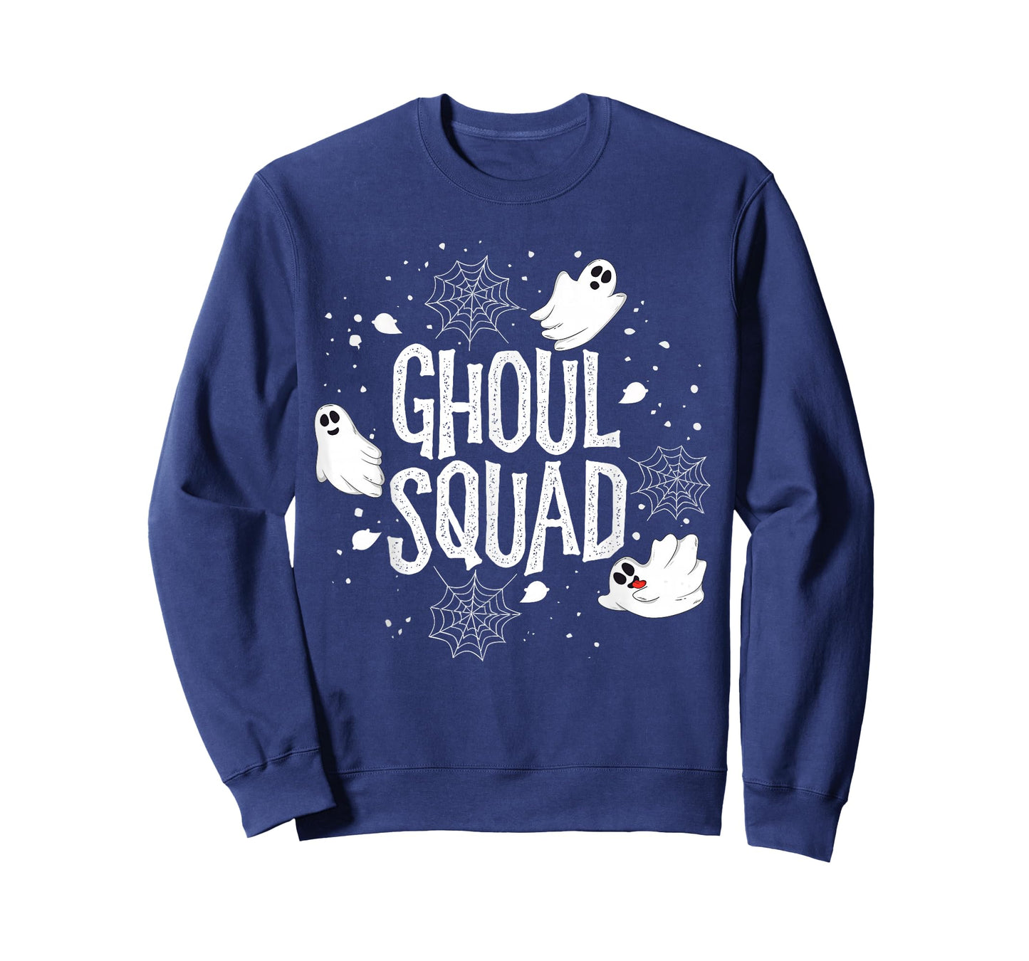 Ghoul Squad Halloween Crew Ghost Kids Boys Friends Outfit T-Shirt