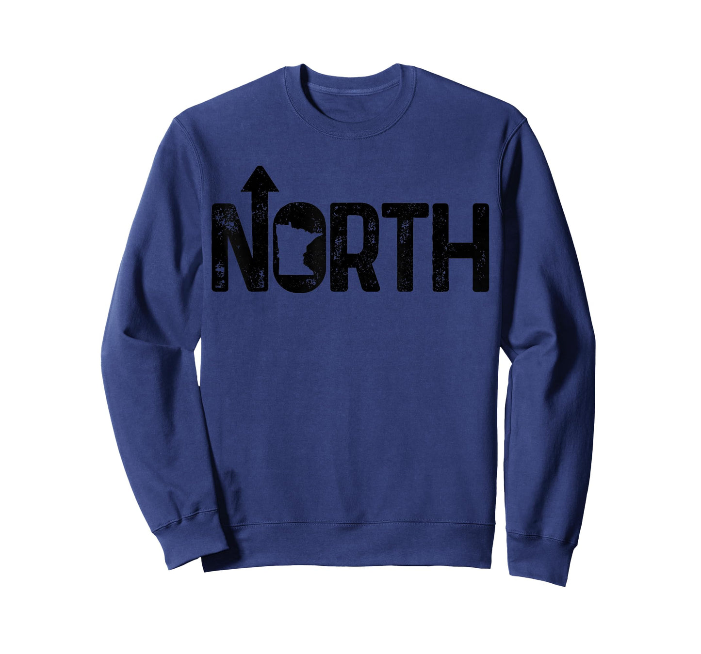 Minnesota Up North State Map Pride Gift T-Shirt