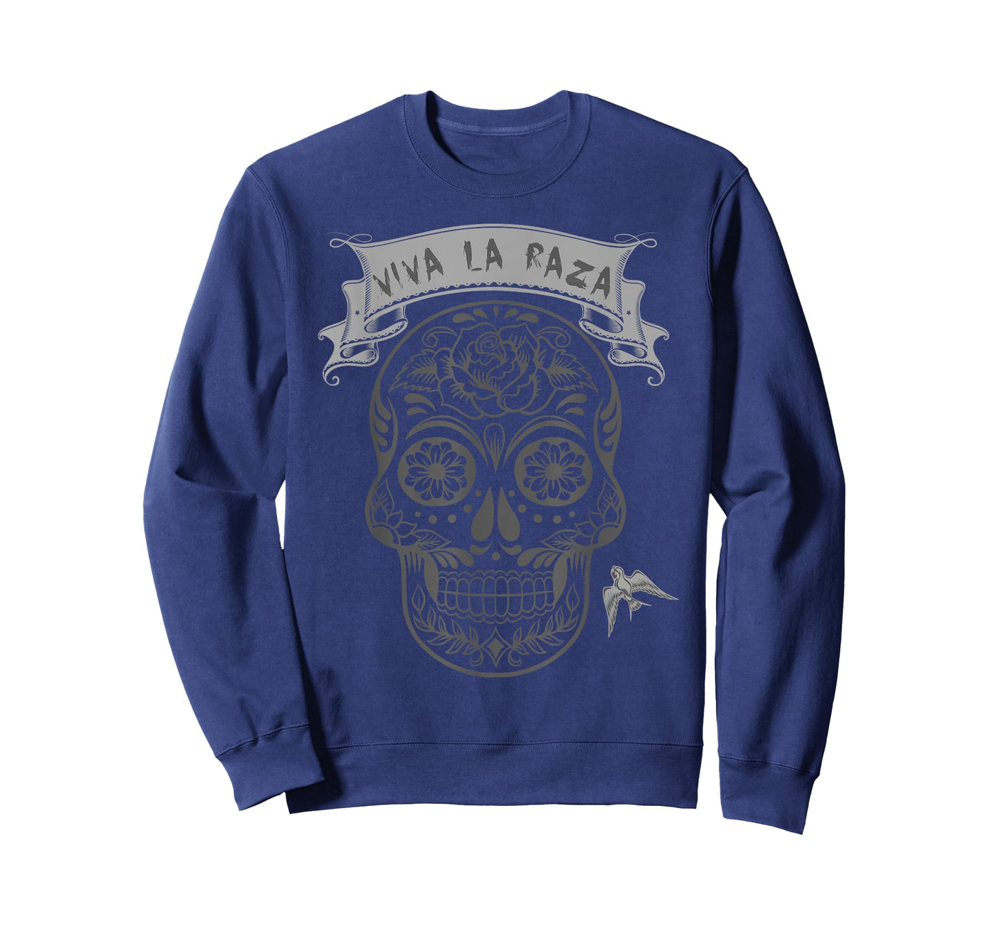 Candy skull, Viva La Raza Quote T-Shirt
