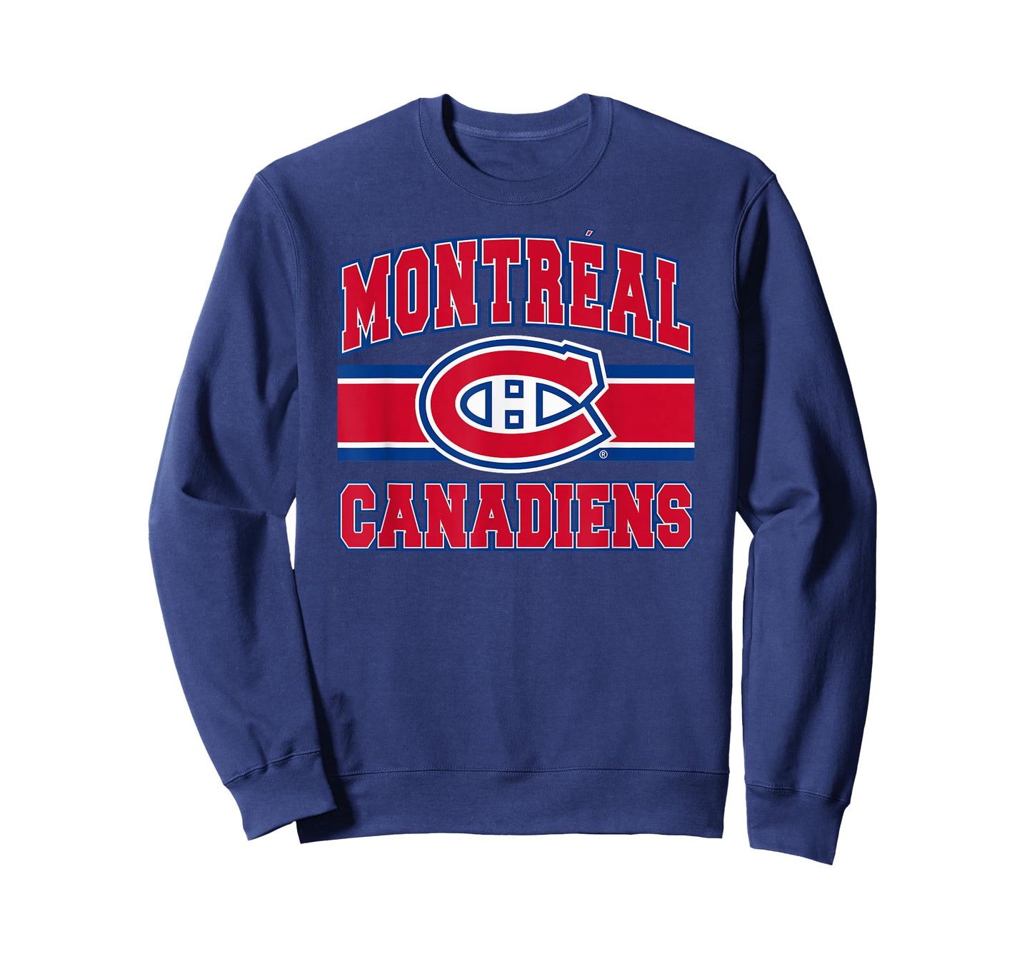 Montreal Canadiens Stripe Black Officially Licensed T-Shirt