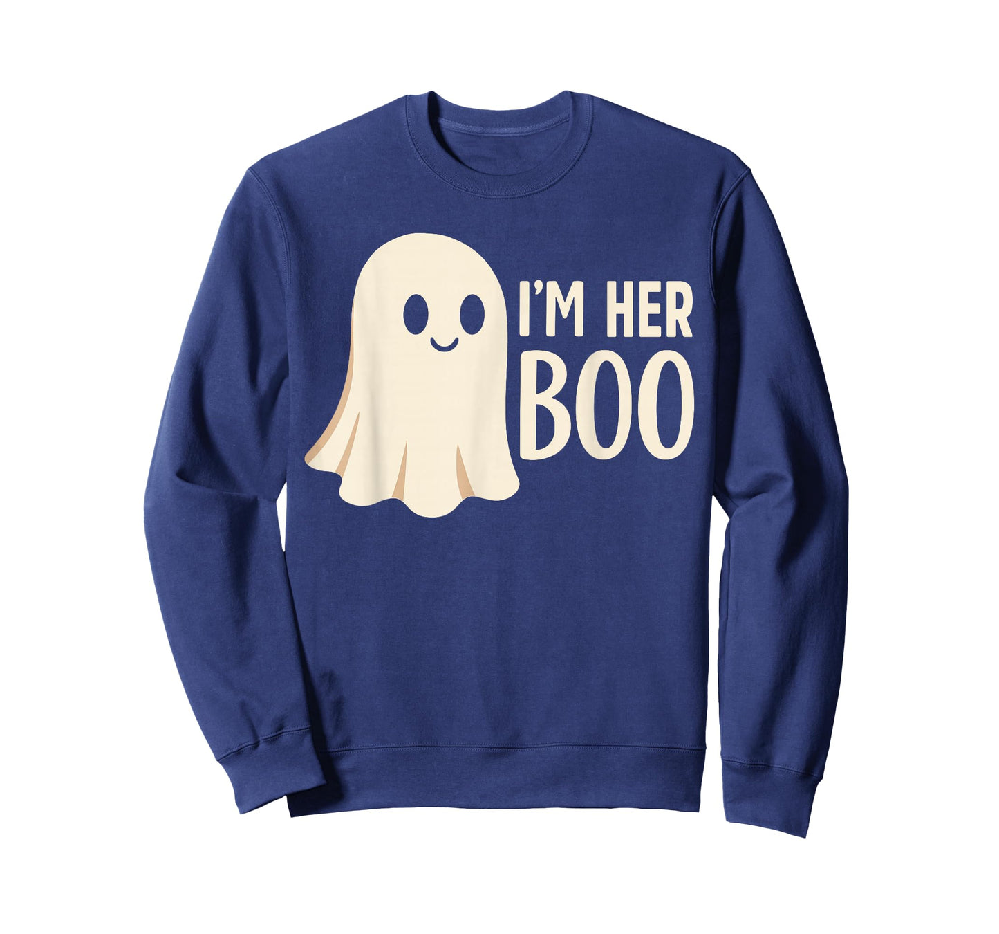 Halloween His and Hers Matching Outfits, Ghost I'm Her Boo T-Shirt