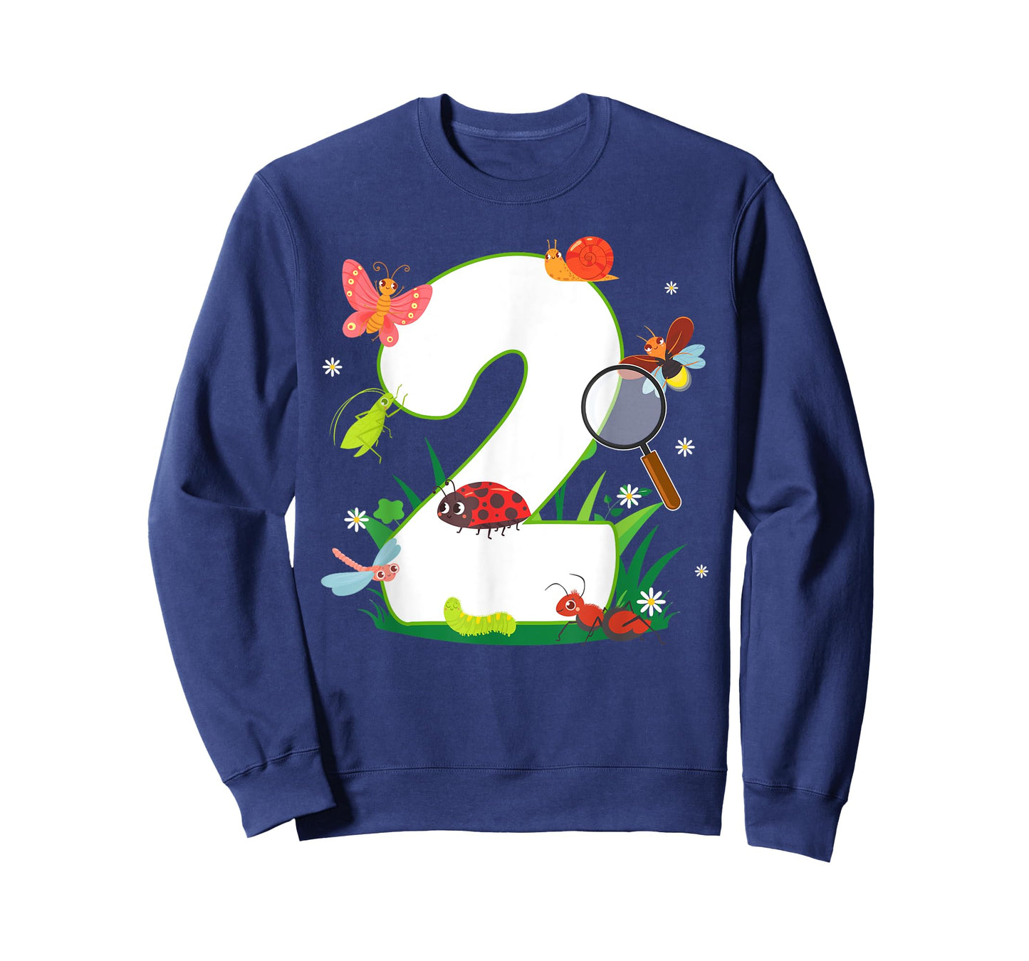 2nd Birthday Bugs And Insects Nature Lover 2 Year Old T-Shirt