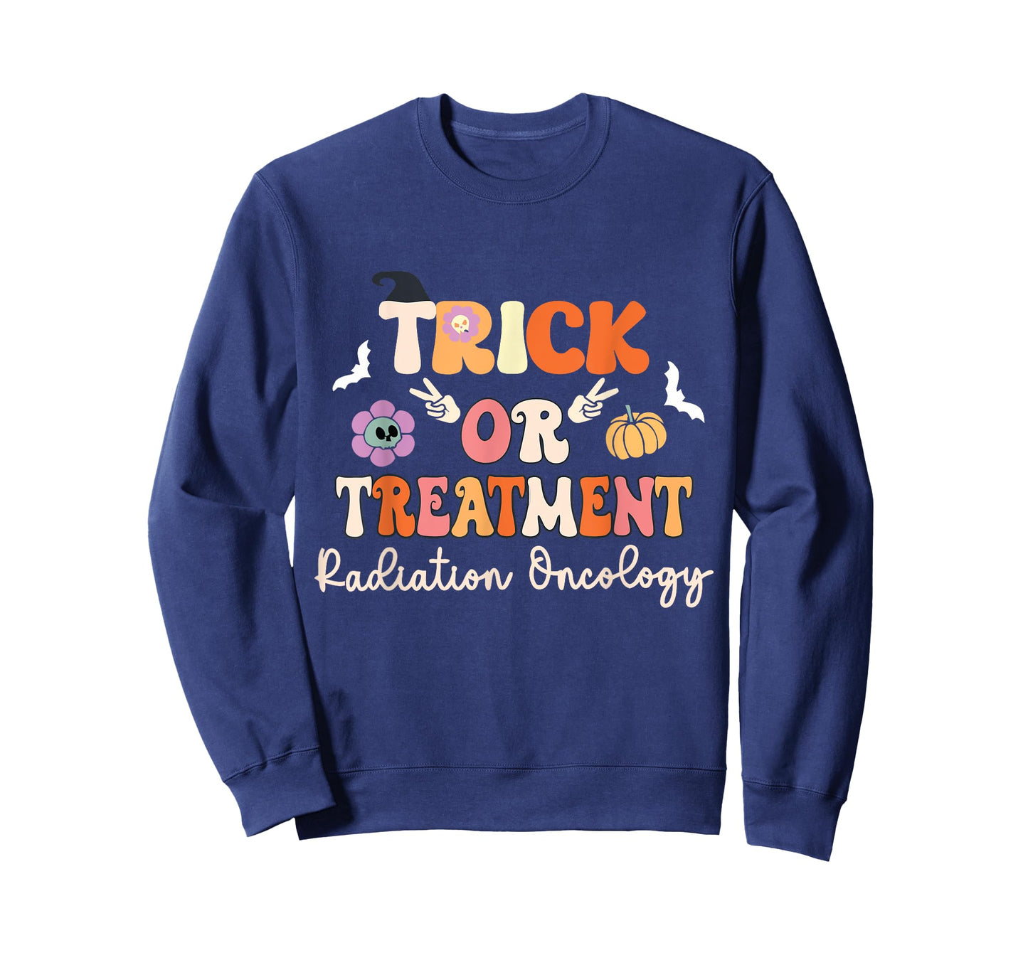 Trick or Treatment Halloween Radiation Oncology Rad Therapy T-Shirt