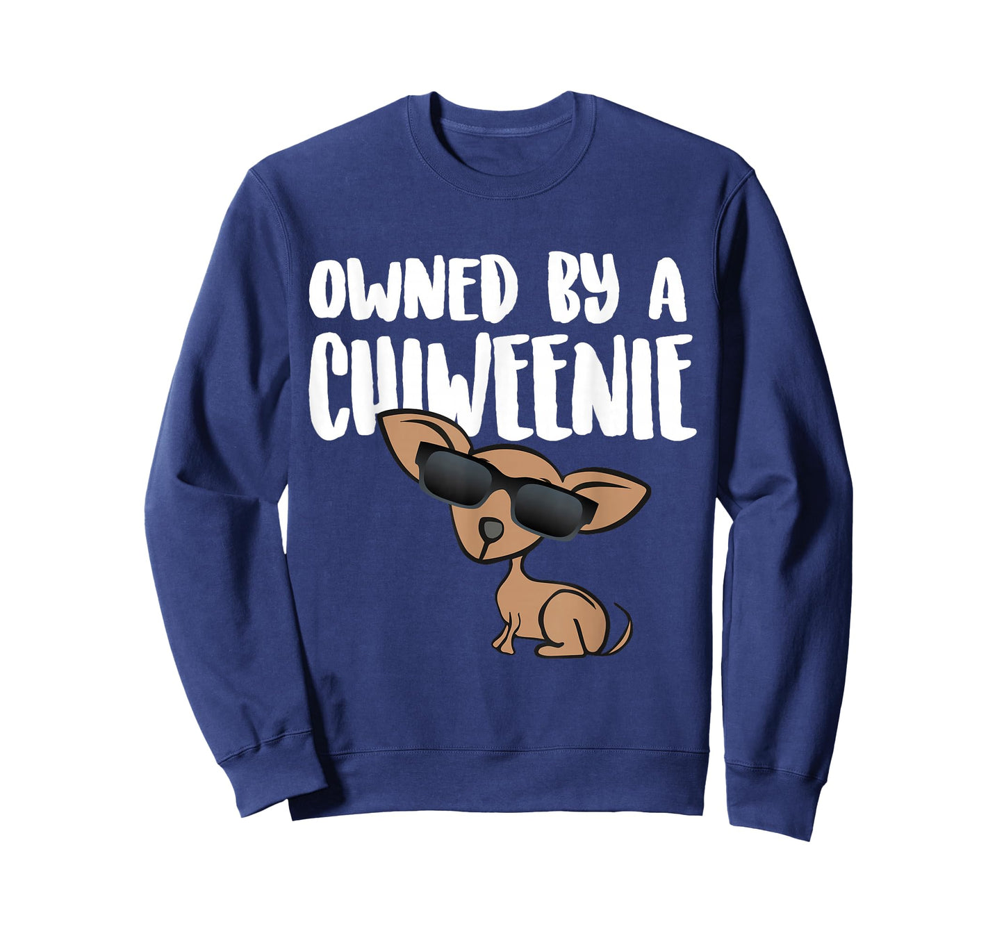 OWNED BY A CHIWEENIE design GIFT, Cute Chiweenie Dog graphic T-Shirt