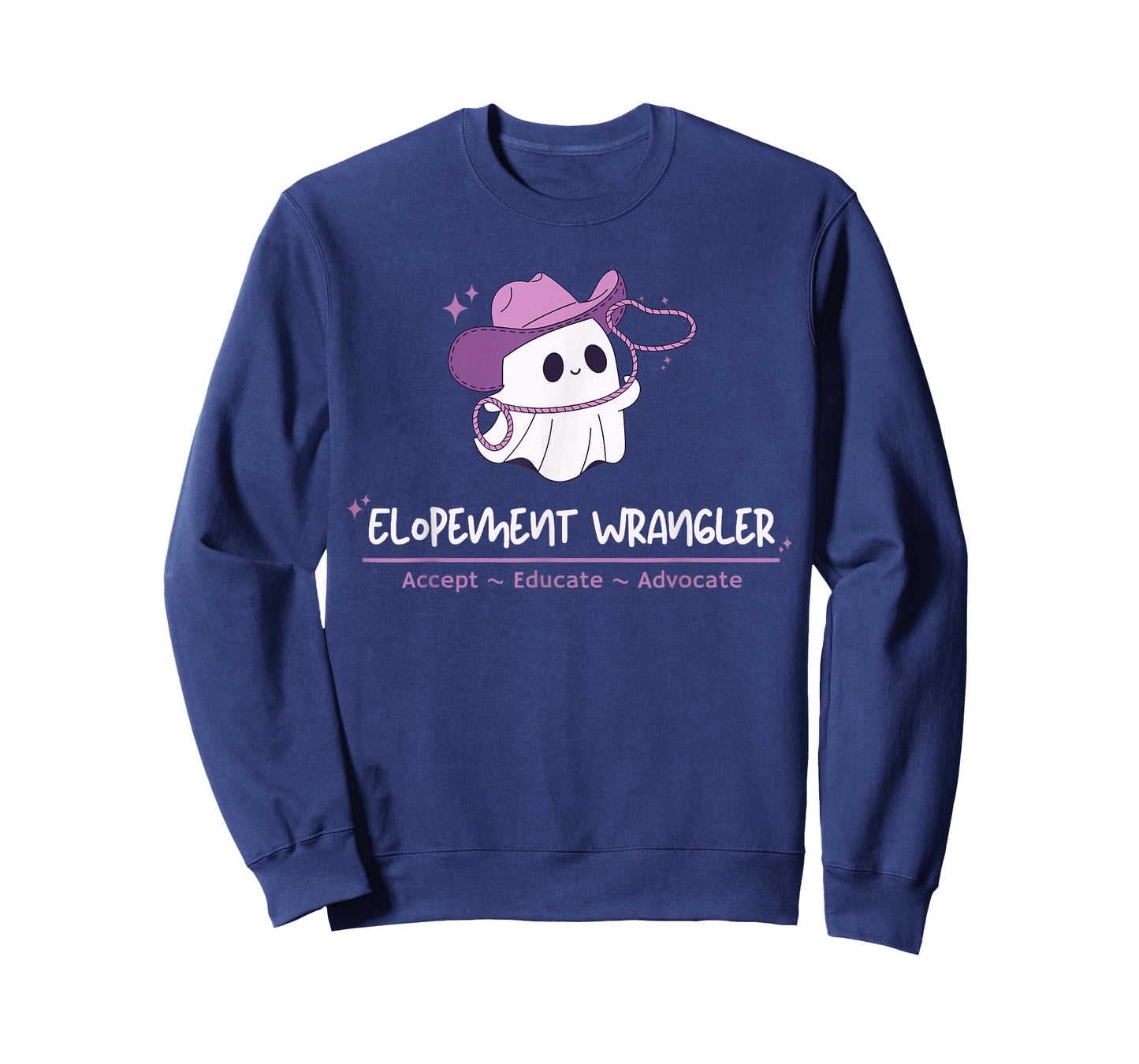 Elopement Wrangler ABA Therapy Ghost Halloween SPED Teacher T-Shirt