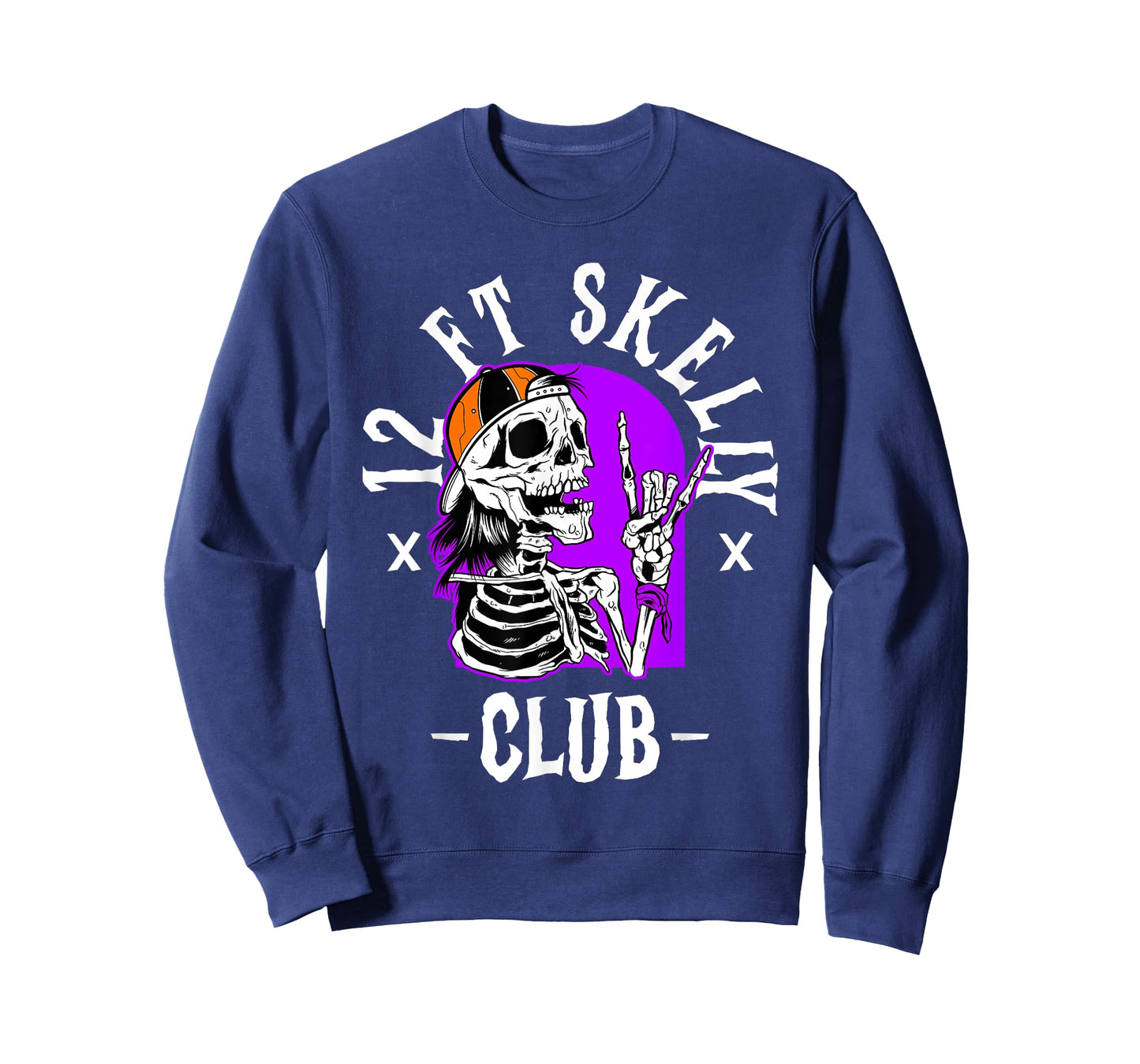 12 FT Skelly Club - Halloween 12 Foot Skeleton T-Shirt
