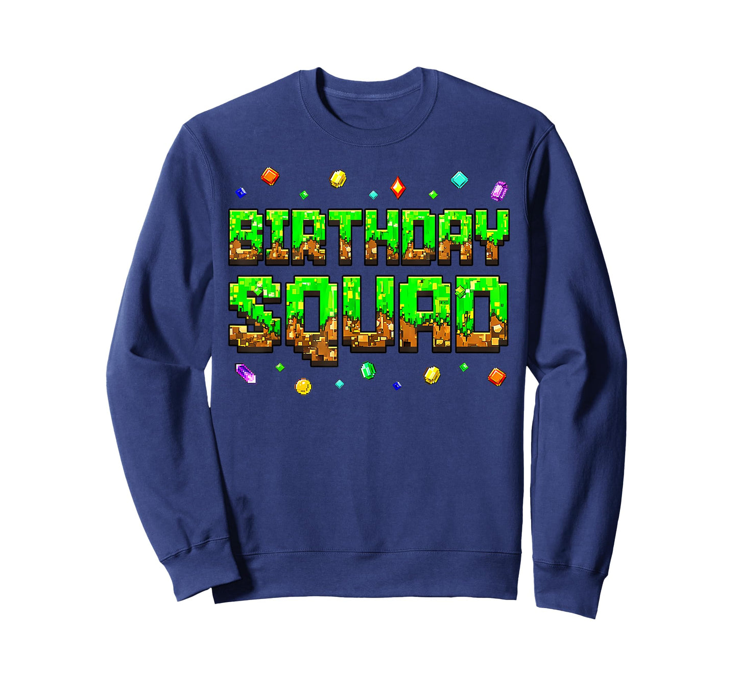 Birthday Boy Kid Birthday Squad Gamer Pixel Family Matching T-Shirt