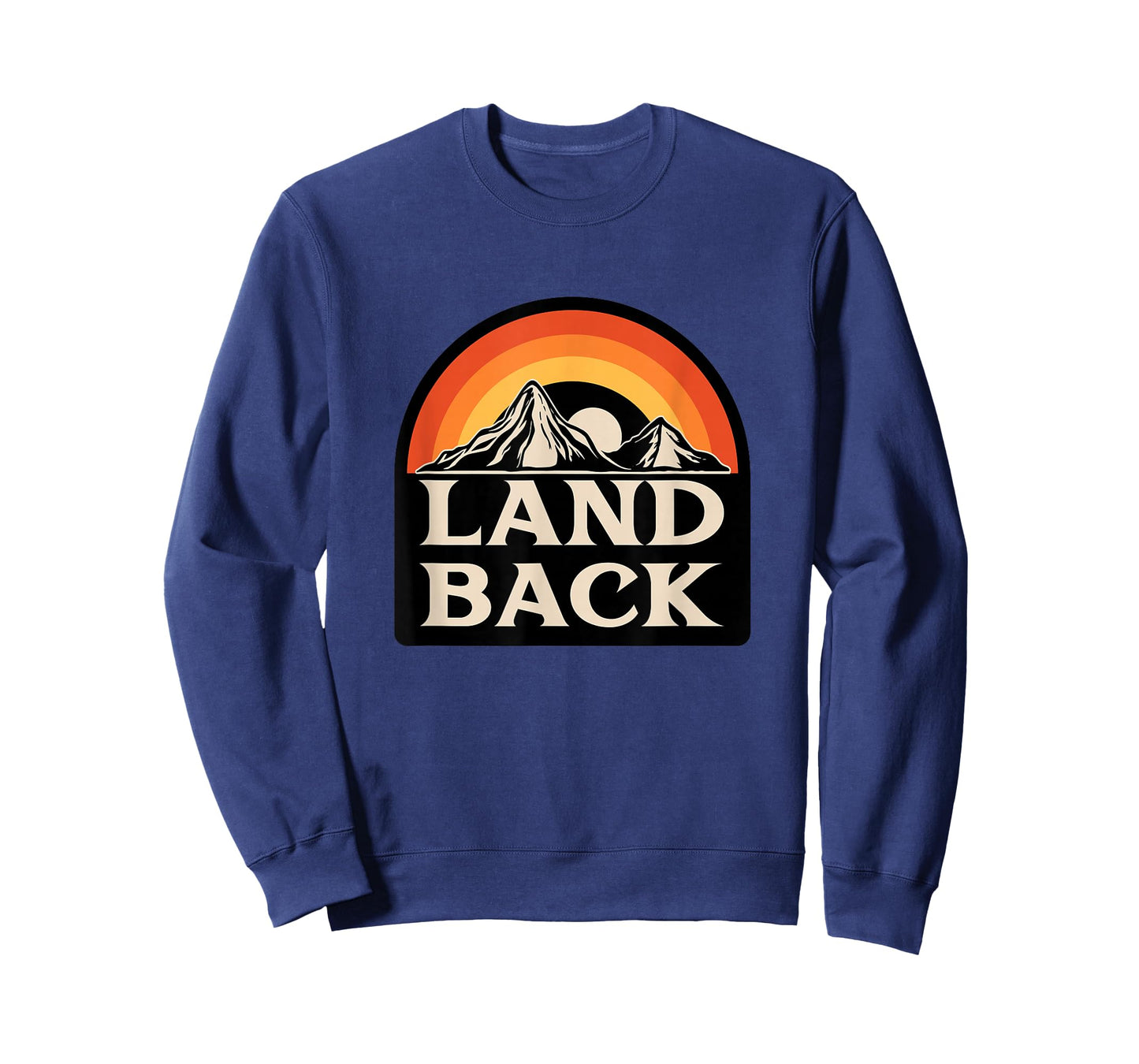 Land Back Retro Decolonization Native American Indigenous T-Shirt
