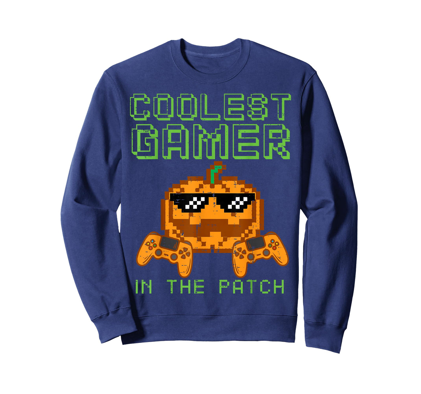 Halloween Coolest Gamer Patch Gaming Costume Men Boys Kids T-Shirt