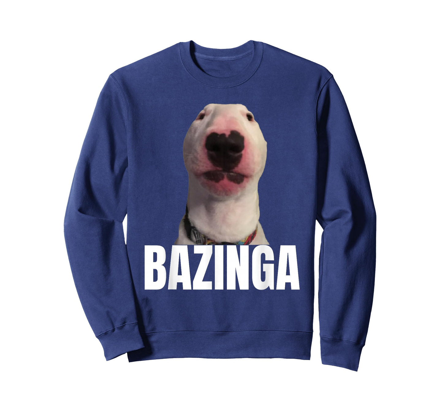 Bazinga Funny Cringe Meme Dog GenZ Trendy Teenager Slang T-Shirt