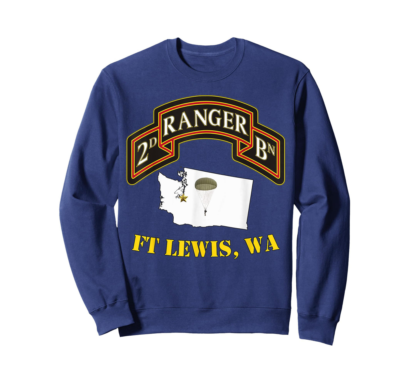 75th Rangers - Ft Lewis, WA 2nd Bn Ranger Unit Vets T-shirt T-Shirt