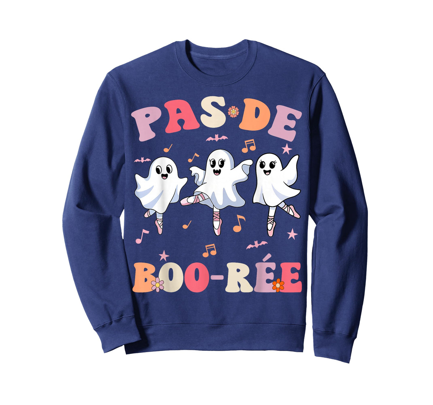 Pas De Boo-rée Ghost Ballet Dancer Halloween Dance Teacher T-Shirt