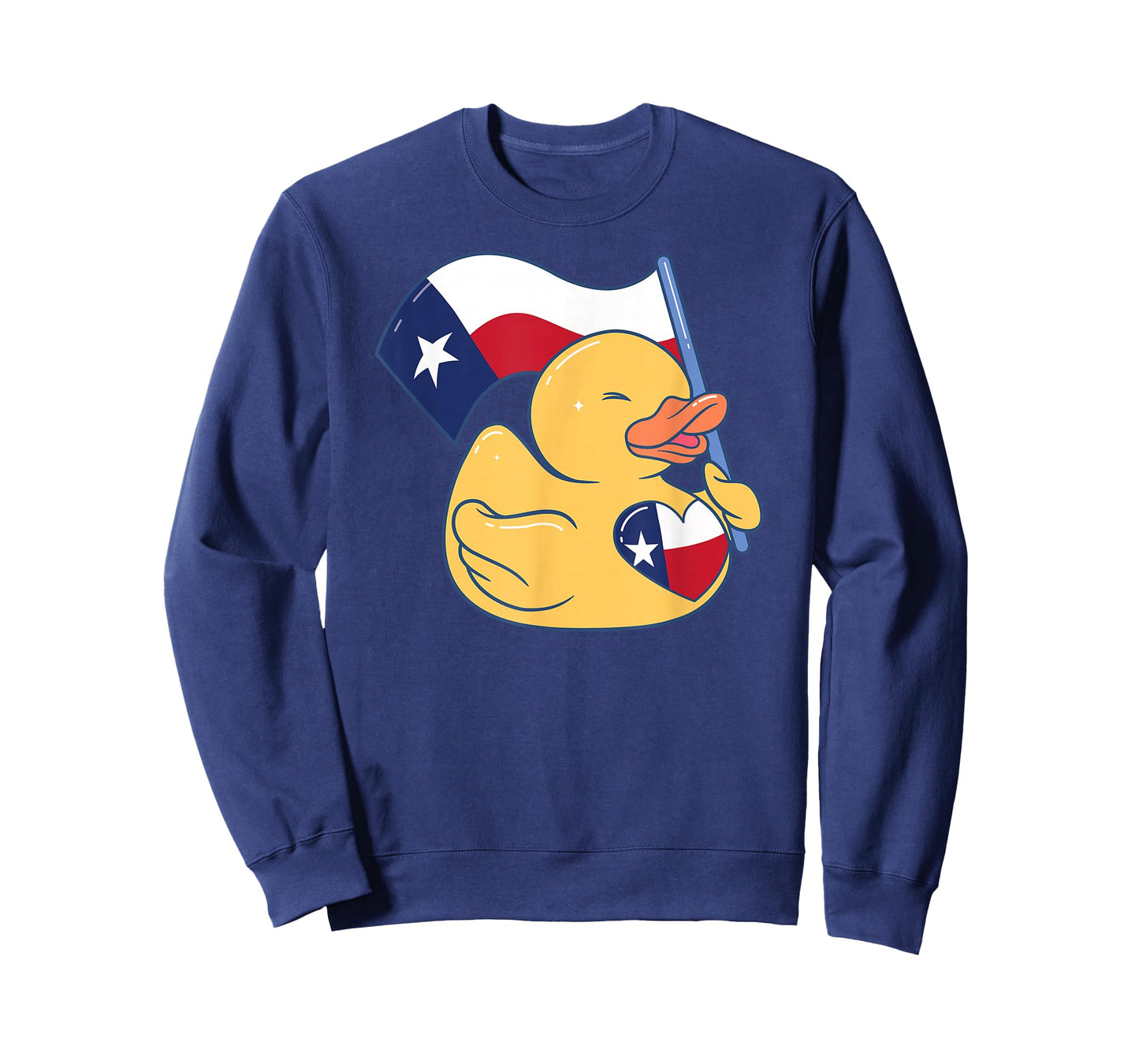 Easily Distracted By Ducks Texas Flag Bird Dallas Austin Tx T-Shirt