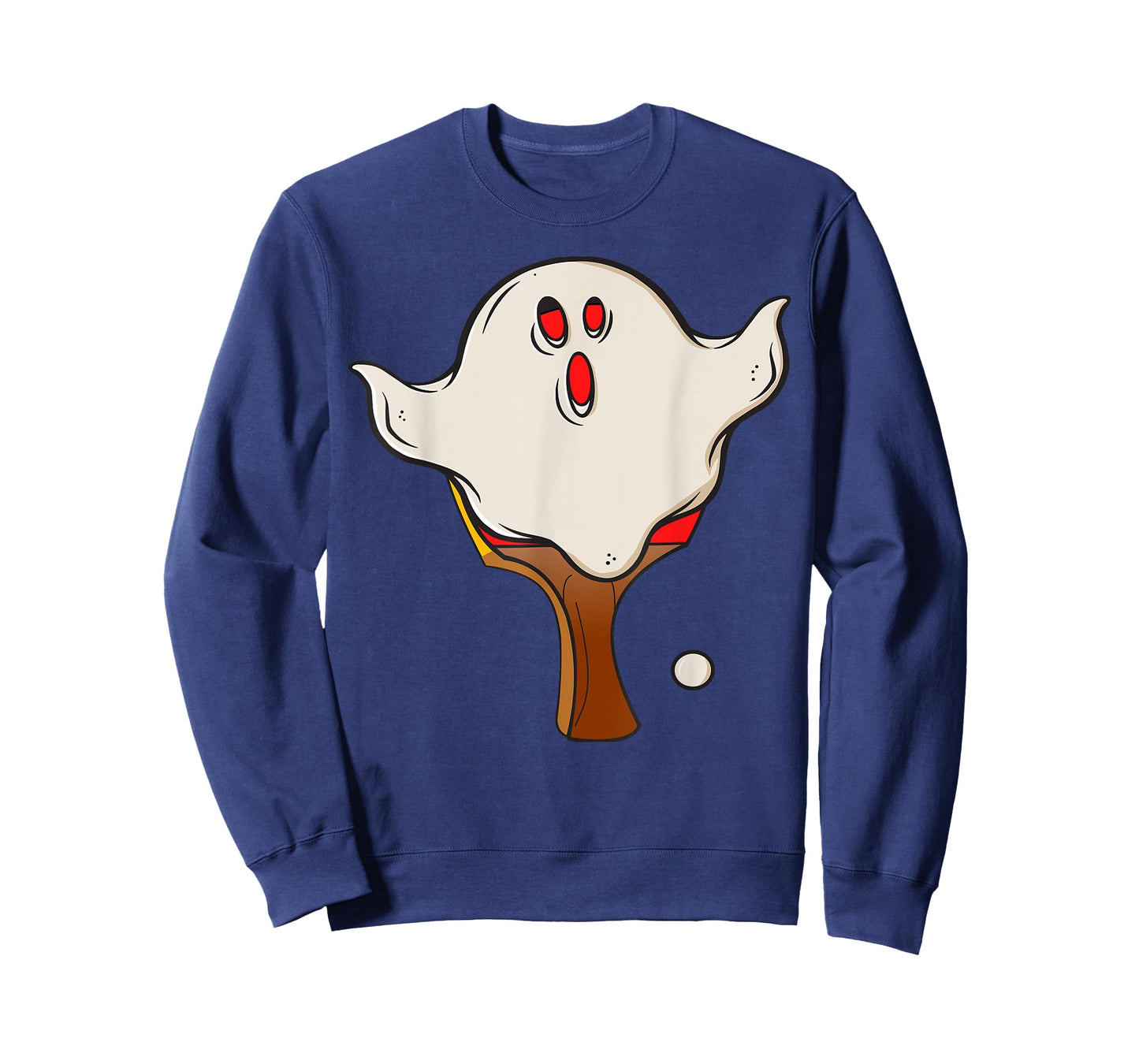 Table Tennis Halloween Ghost Halloween Disguise Halloween T-Shirt