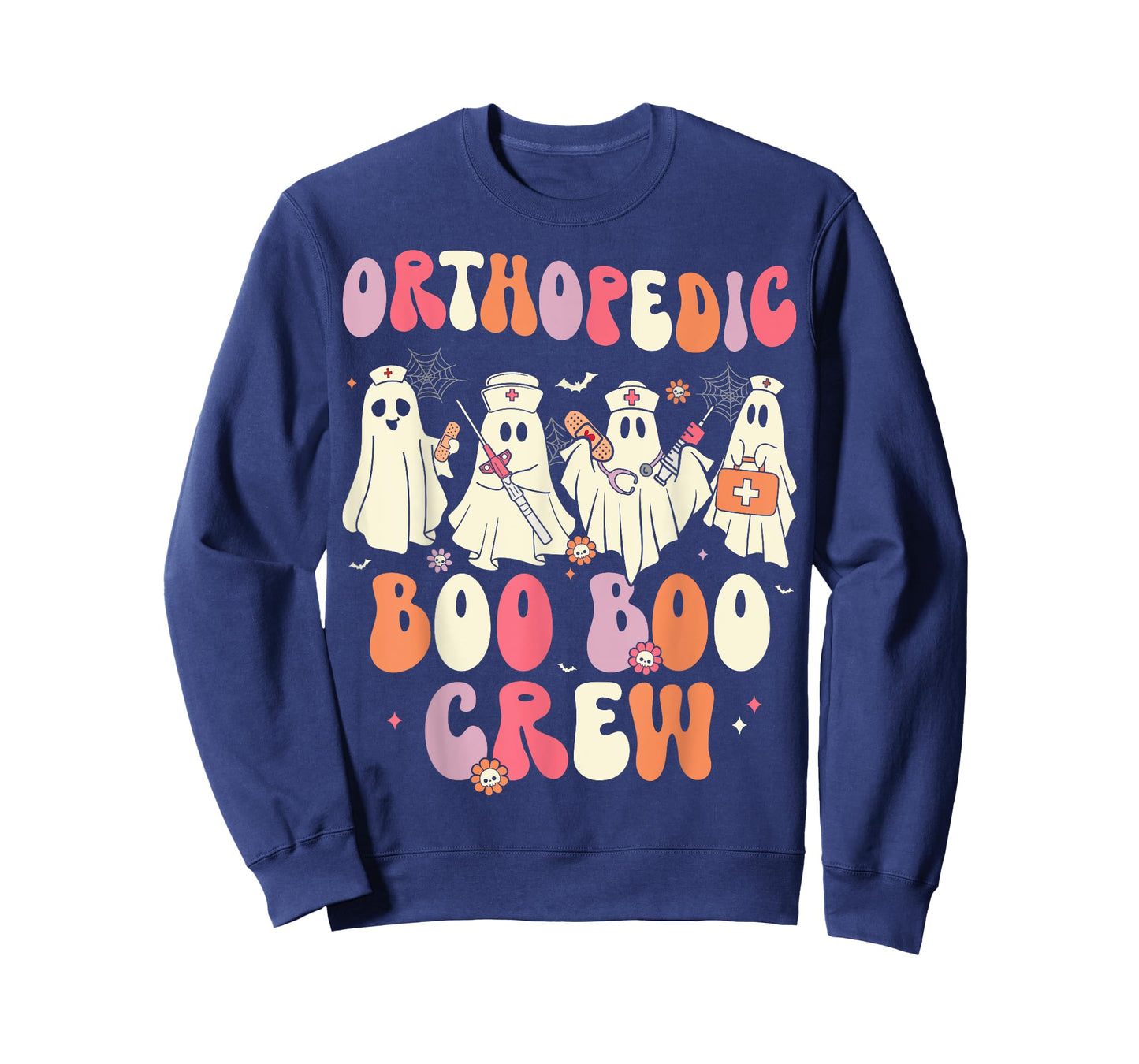 Orthopedic Boo Crew Funny Ortho Nursing Halloween T-Shirt