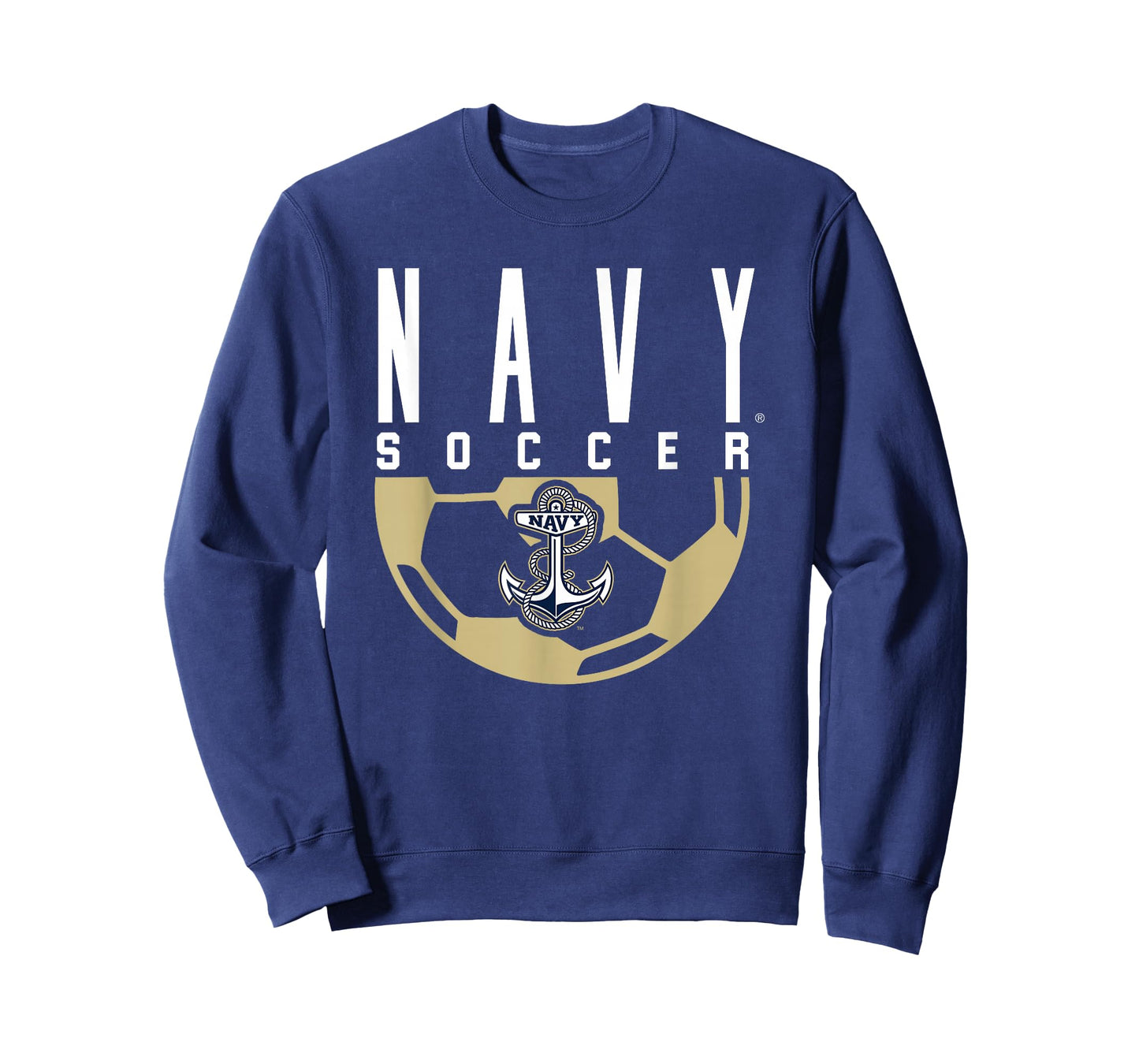 US Naval Academy Navy Midshipmen Soccer Arch T-Shirt
